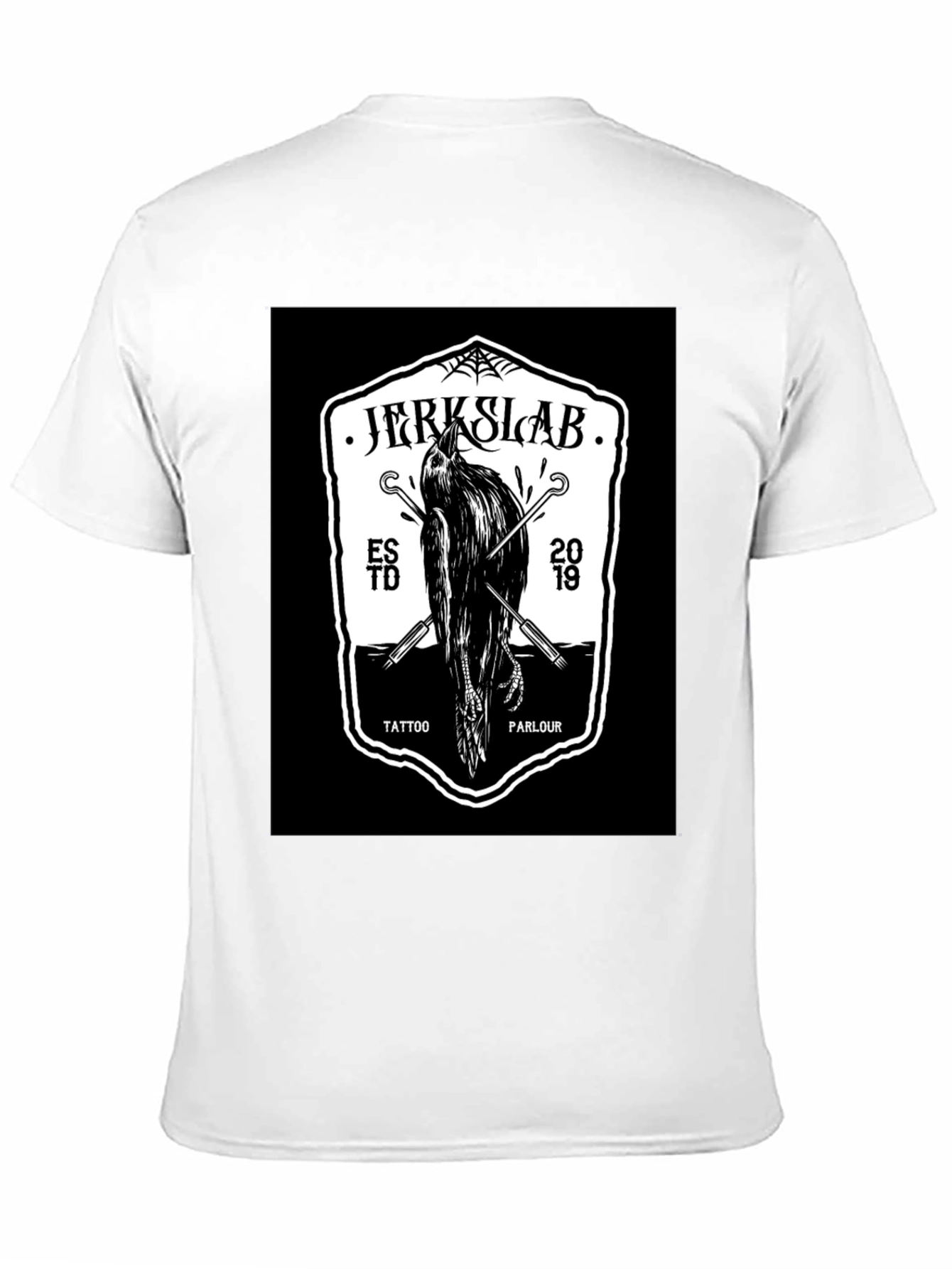 Jerkslab Tattoo Parlour Black Graphic Tee