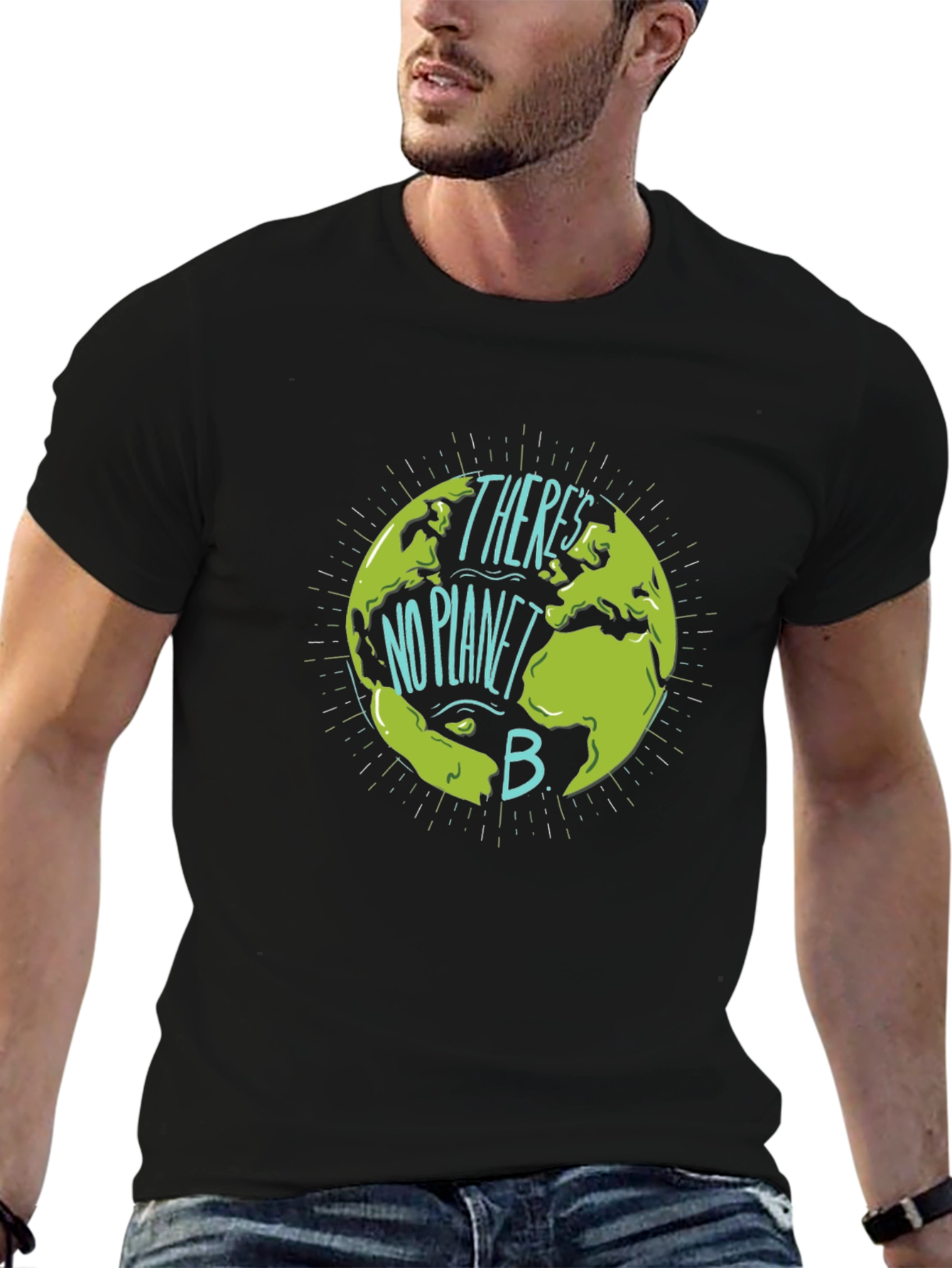 No Planet B Graphic Tee - Earth Day T-Shirt