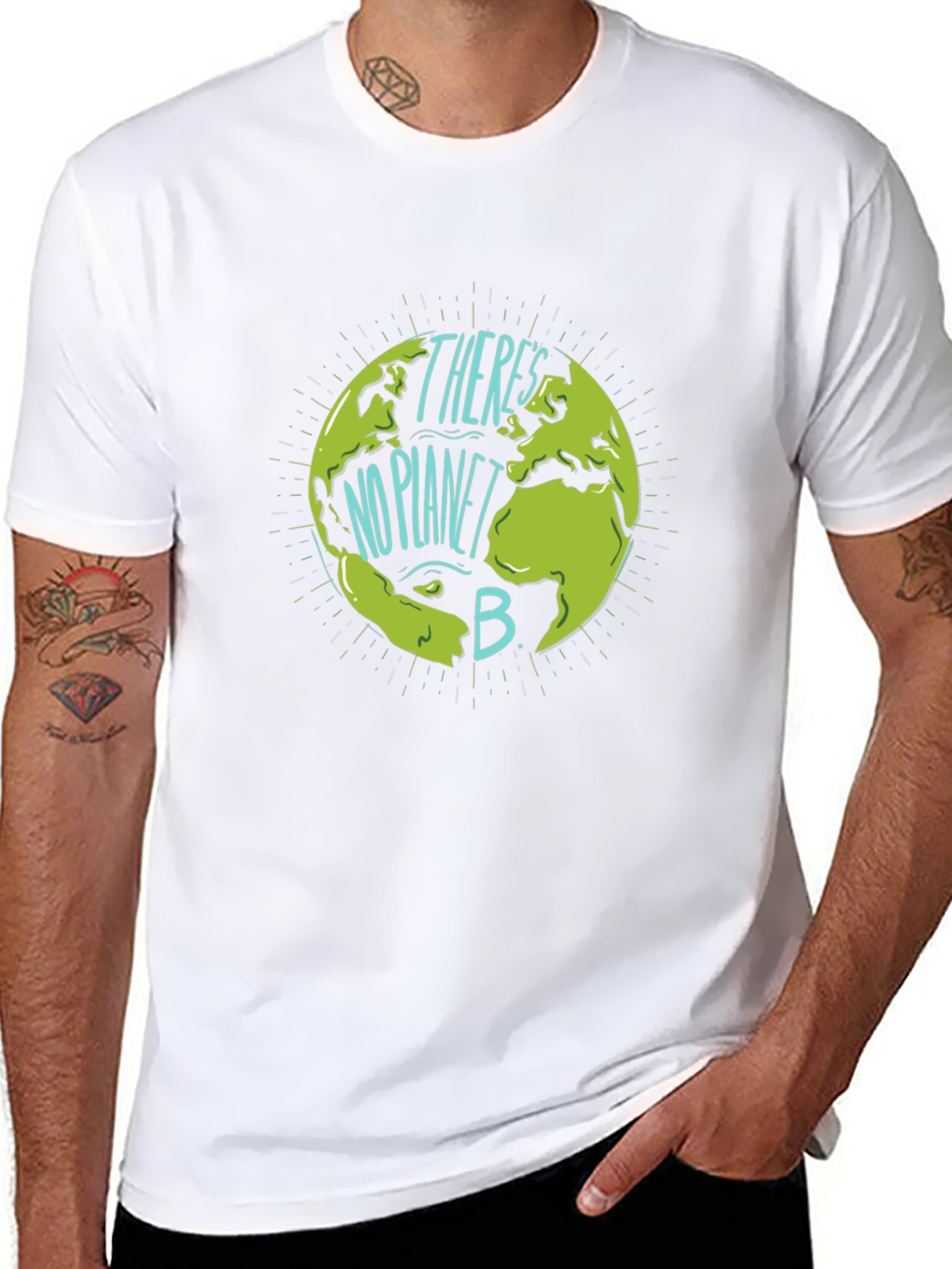 No Planet B Graphic Tee - Earth Day T-Shirt