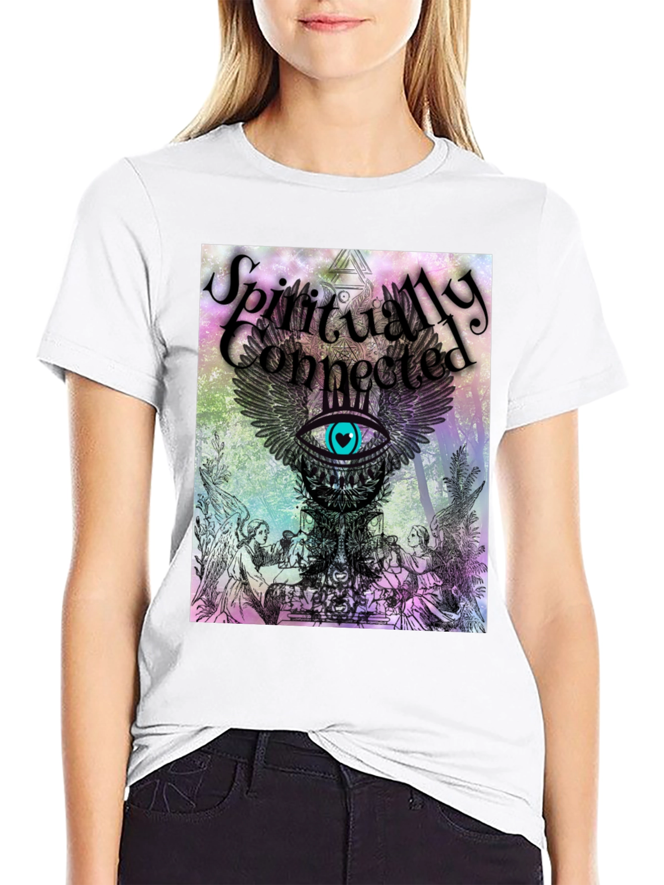 Spiritually Connected Graphic T-Shirt