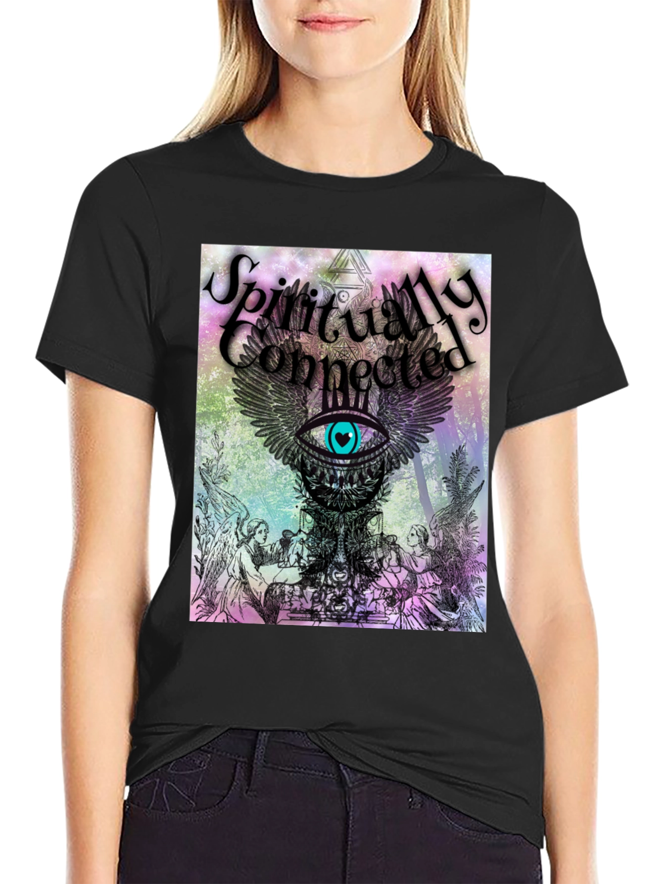 Spiritually Connected Graphic T-Shirt