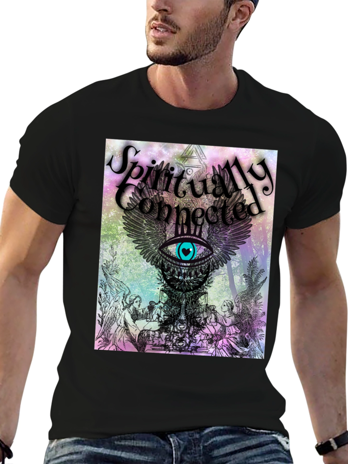 Spiritually Connected Graphic T-Shirt