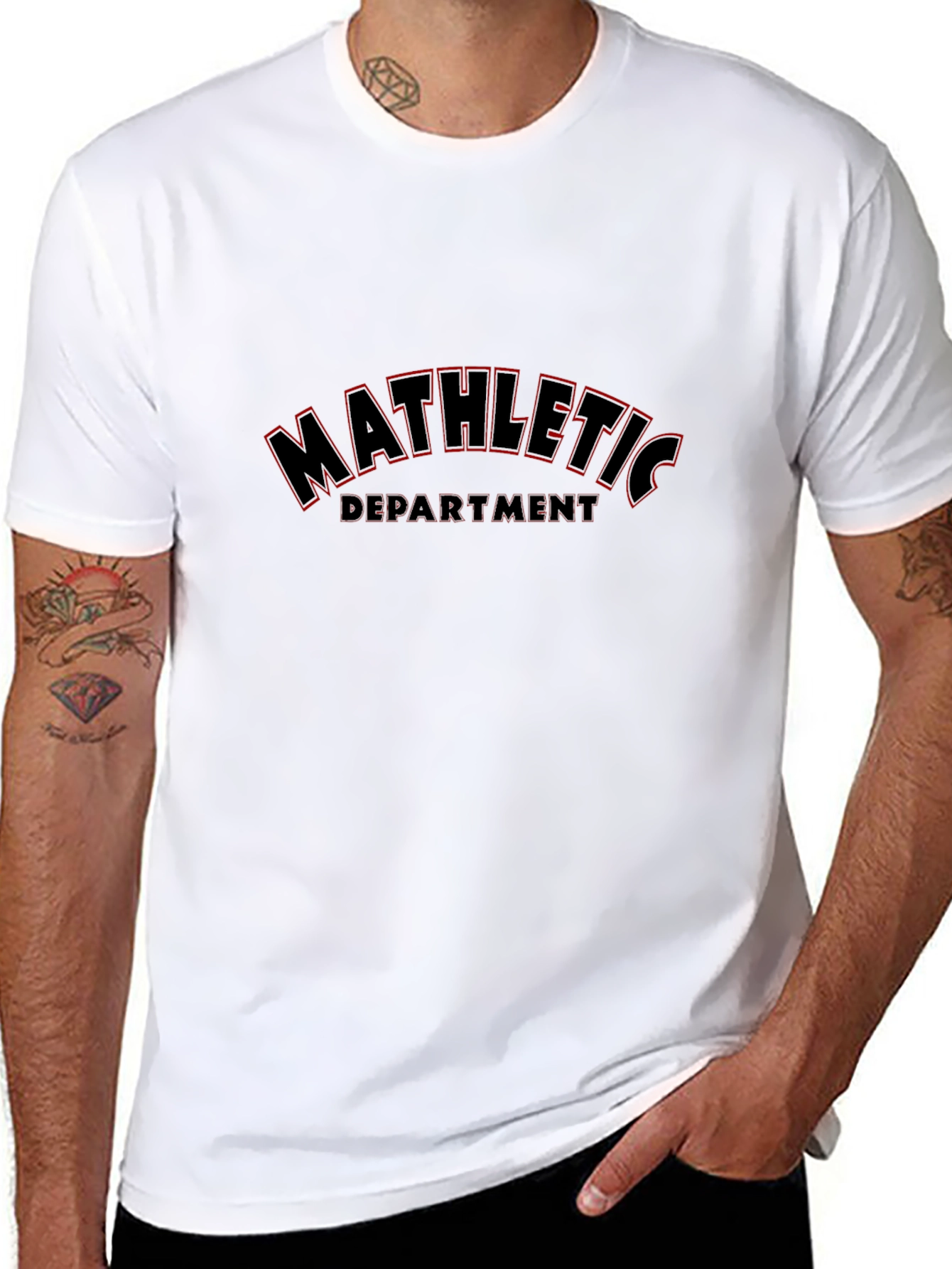 Mathletic Department Black T-Shirt