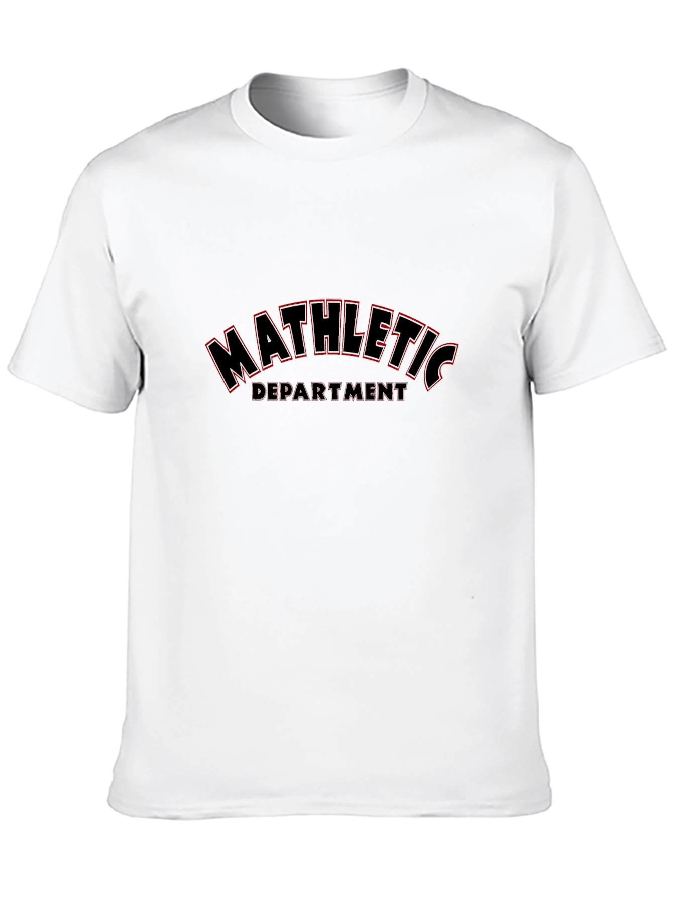 Mathletic Department Black T-Shirt