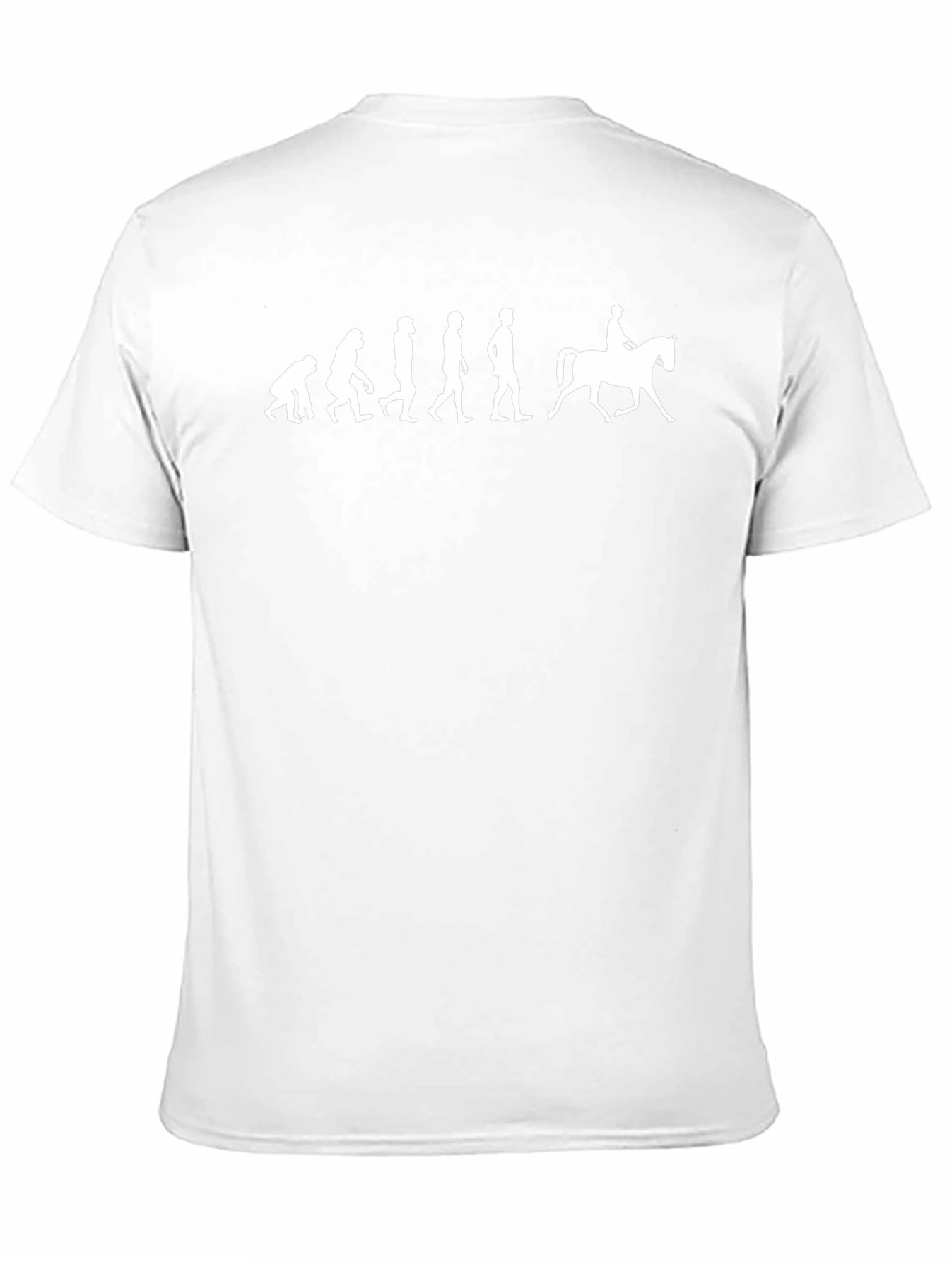 Evolution to Horse Rider Tee - Black