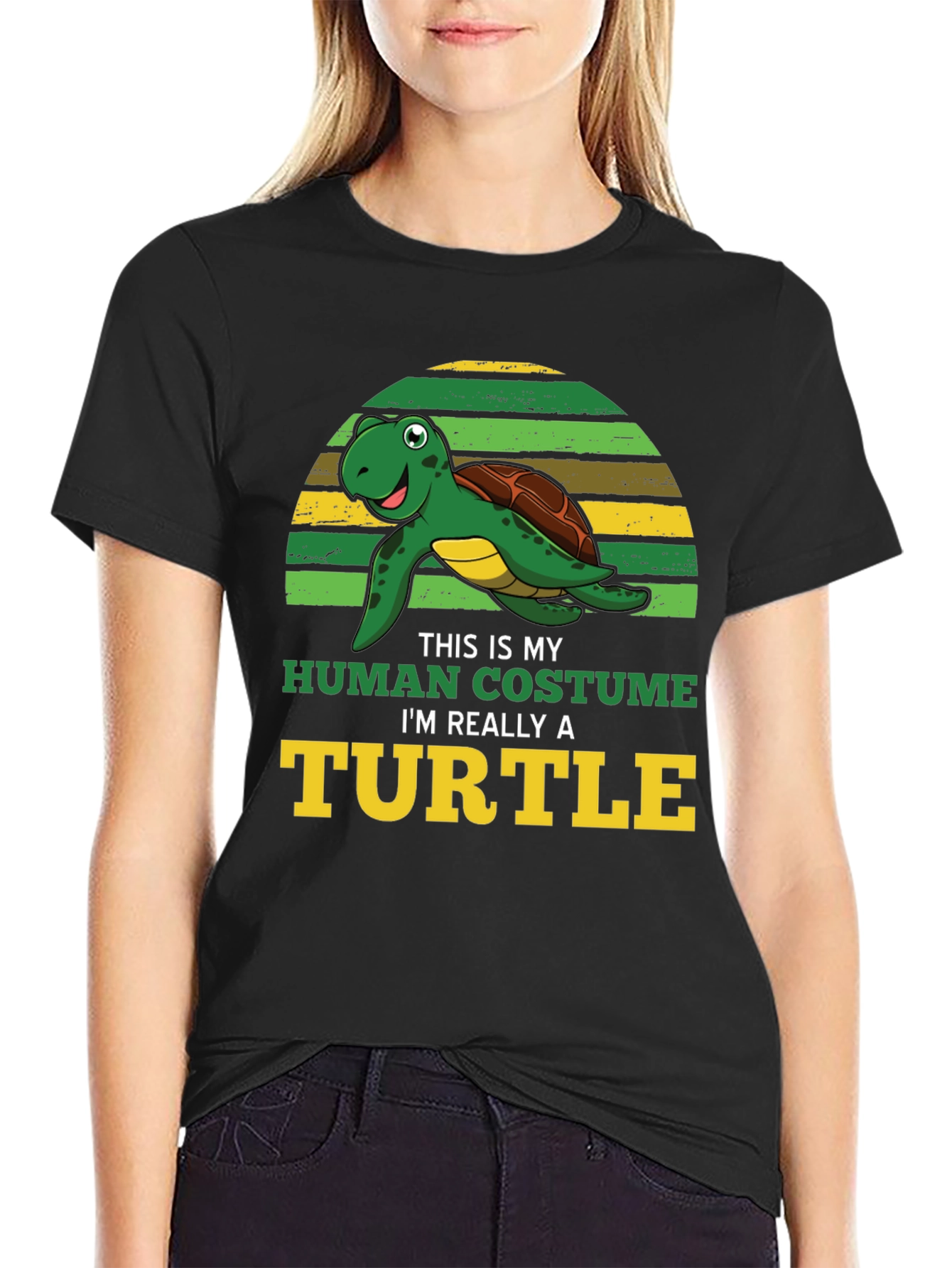 Funny Turtle Costume T-Shirt