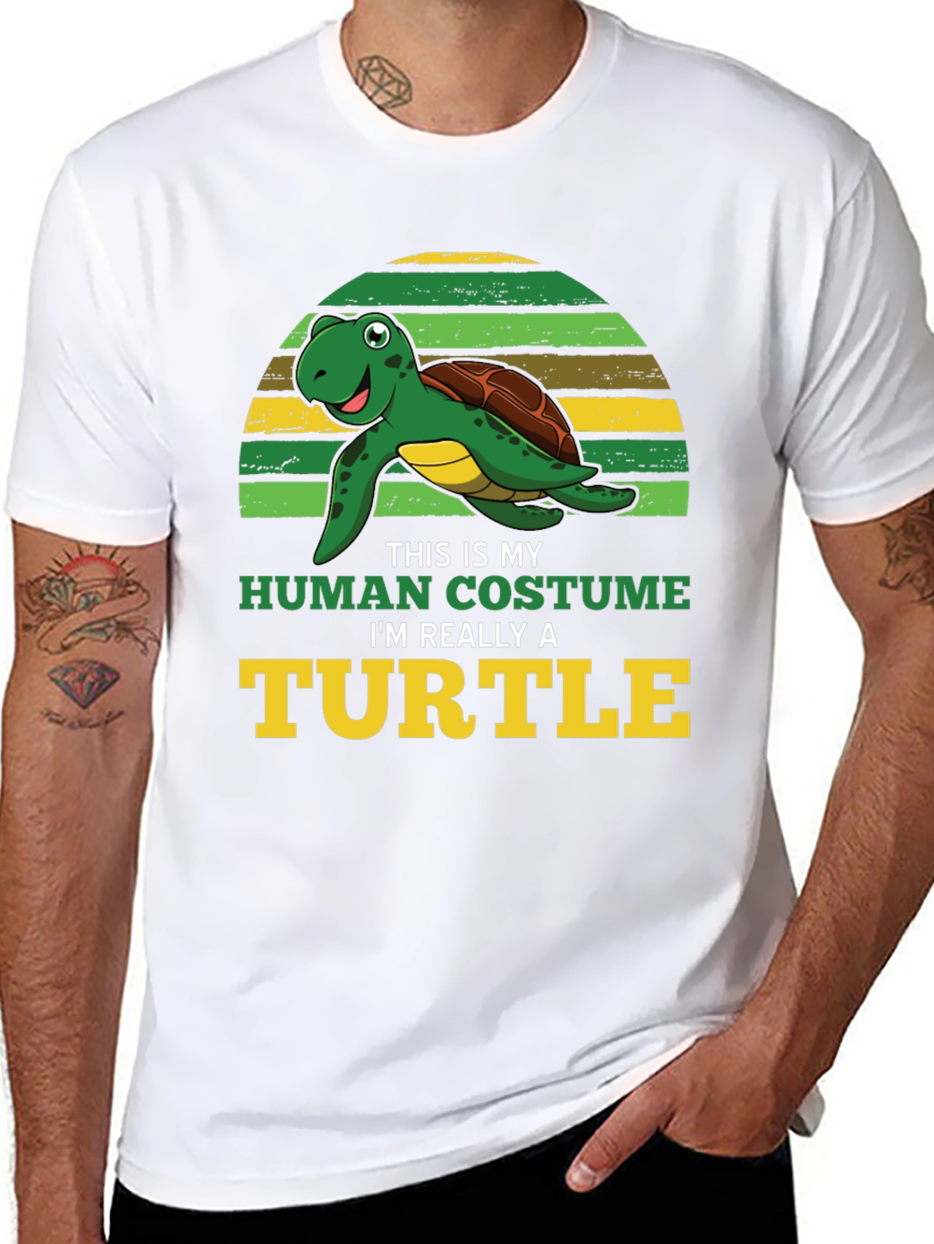 Funny Turtle Costume T-Shirt