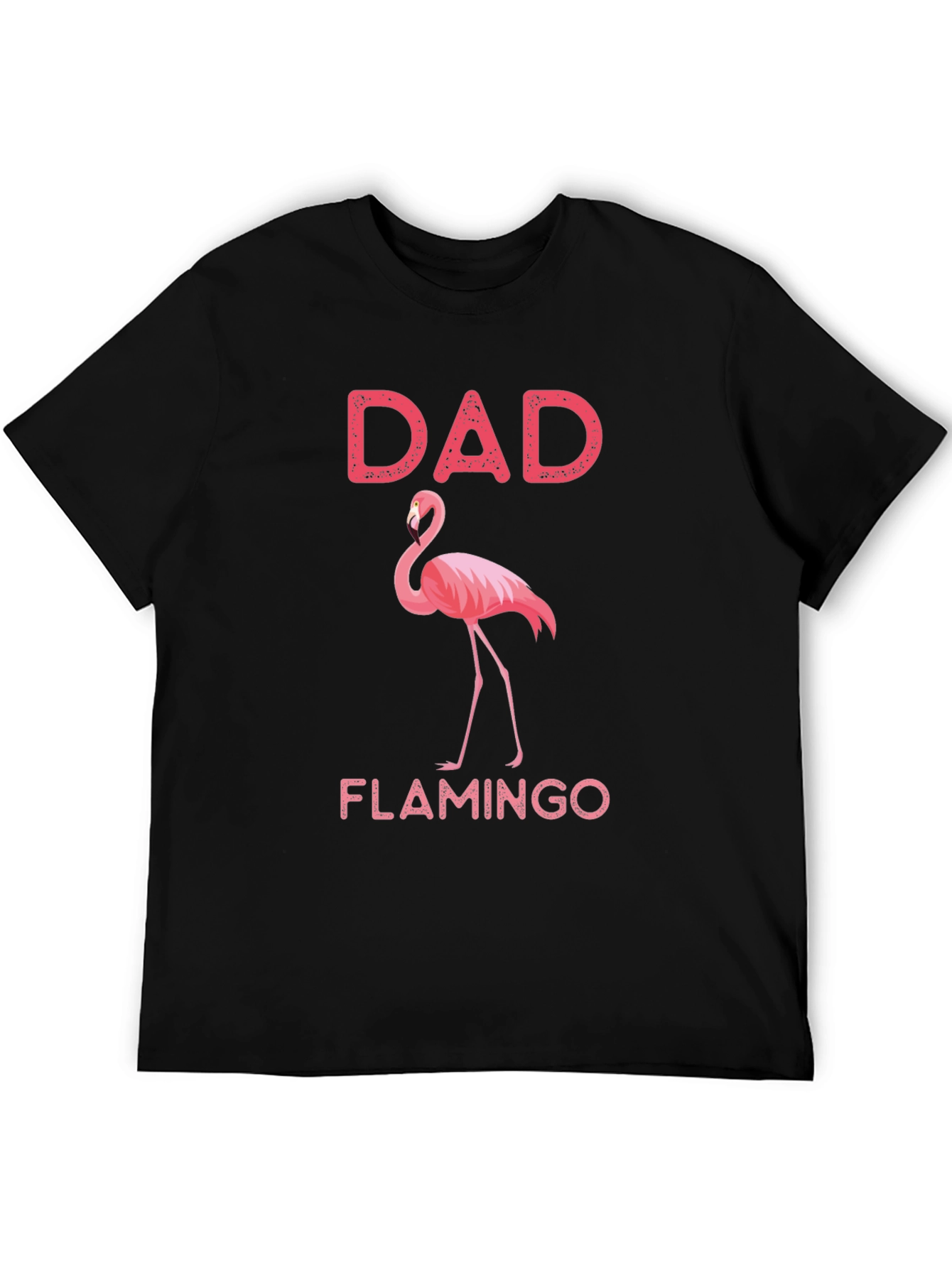 Dad Flamingo T-Shirt - Novelty Graphic Tee
