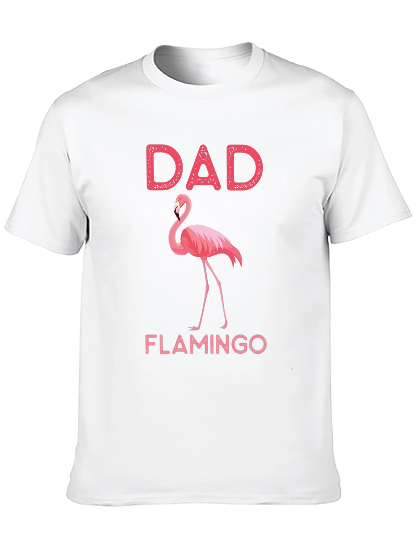 Dad Flamingo T-Shirt - Novelty Graphic Tee