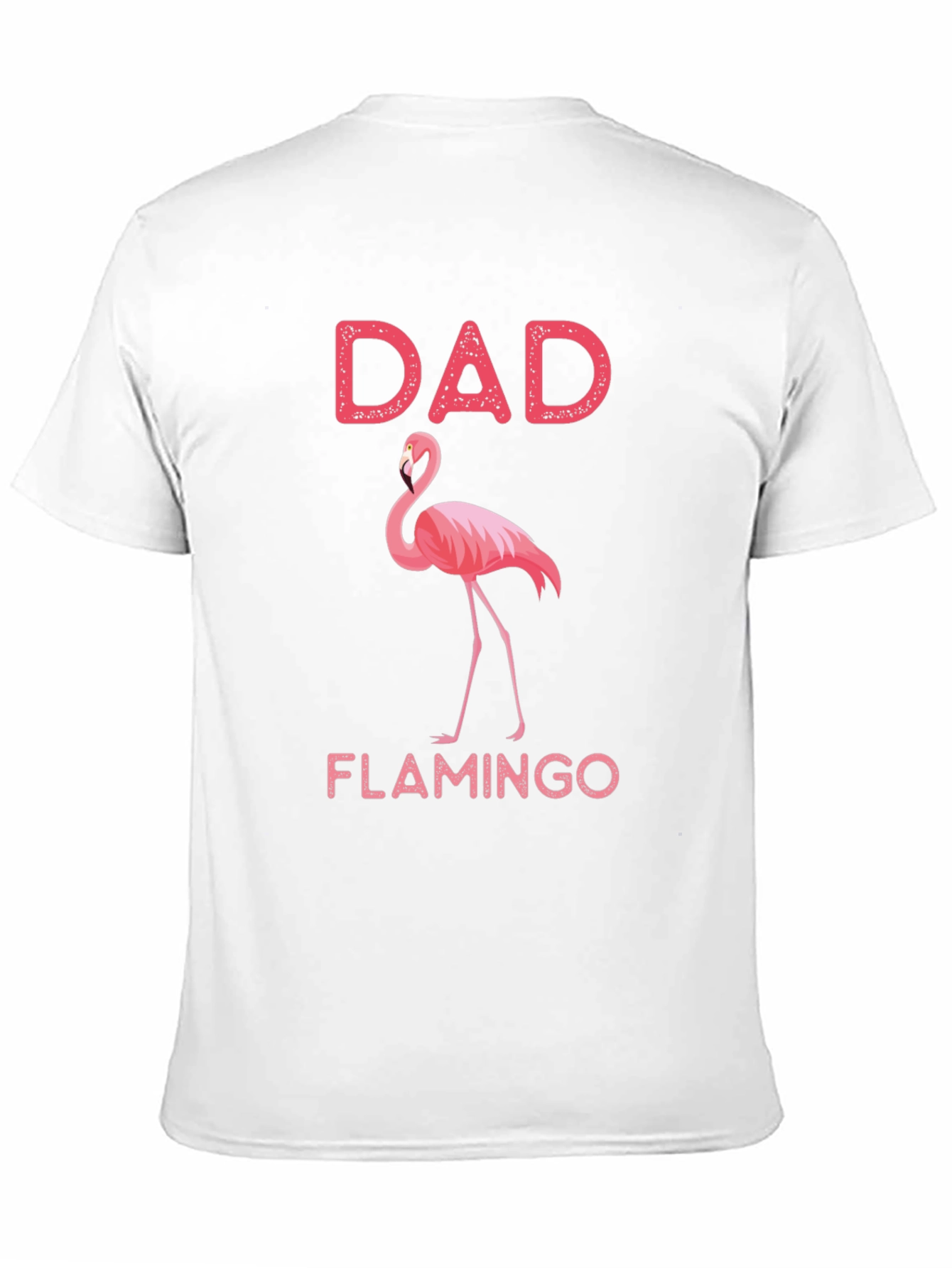 Dad Flamingo T-Shirt - Novelty Graphic Tee
