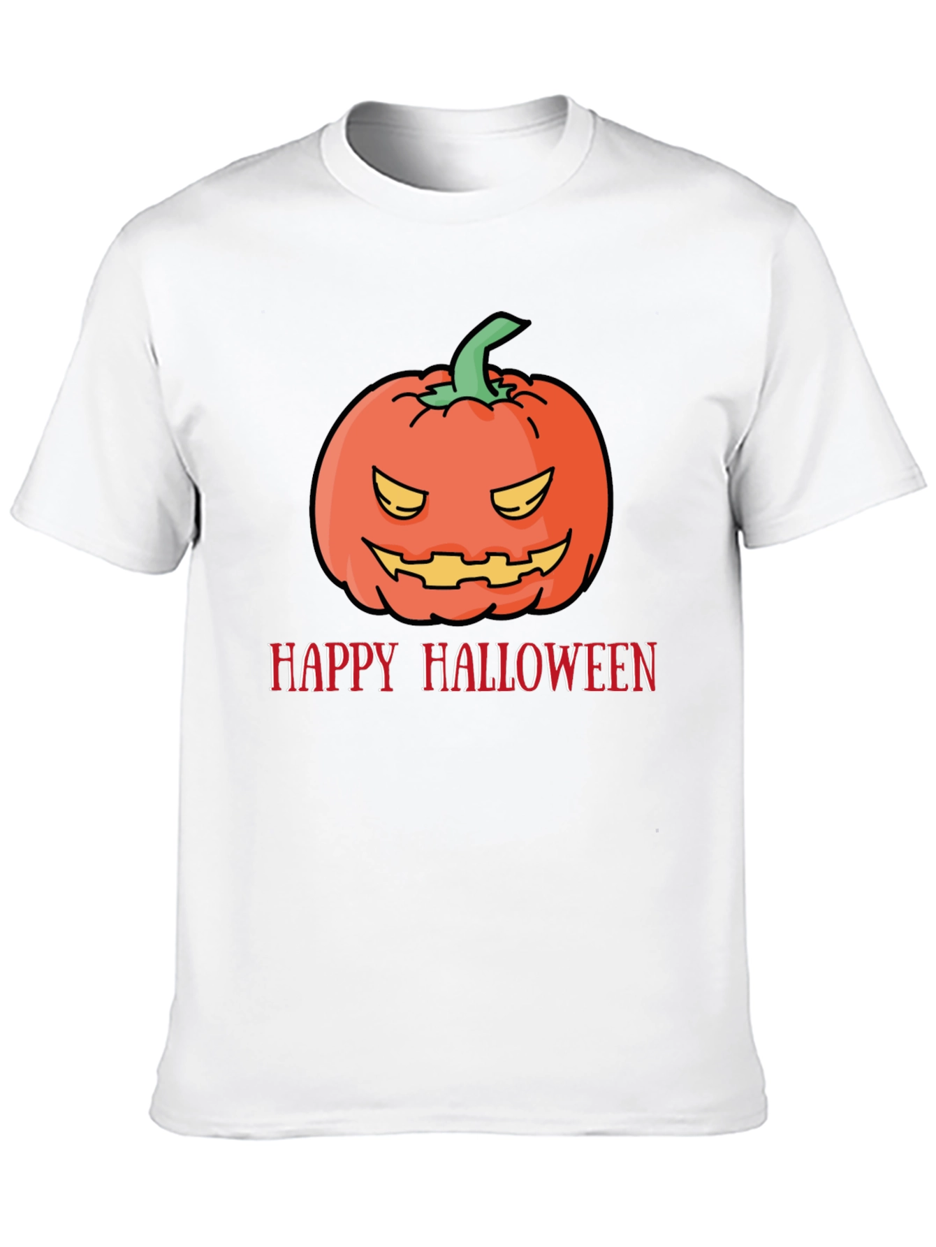 Happy Halloween Pumpkin Graphic T-Shirt