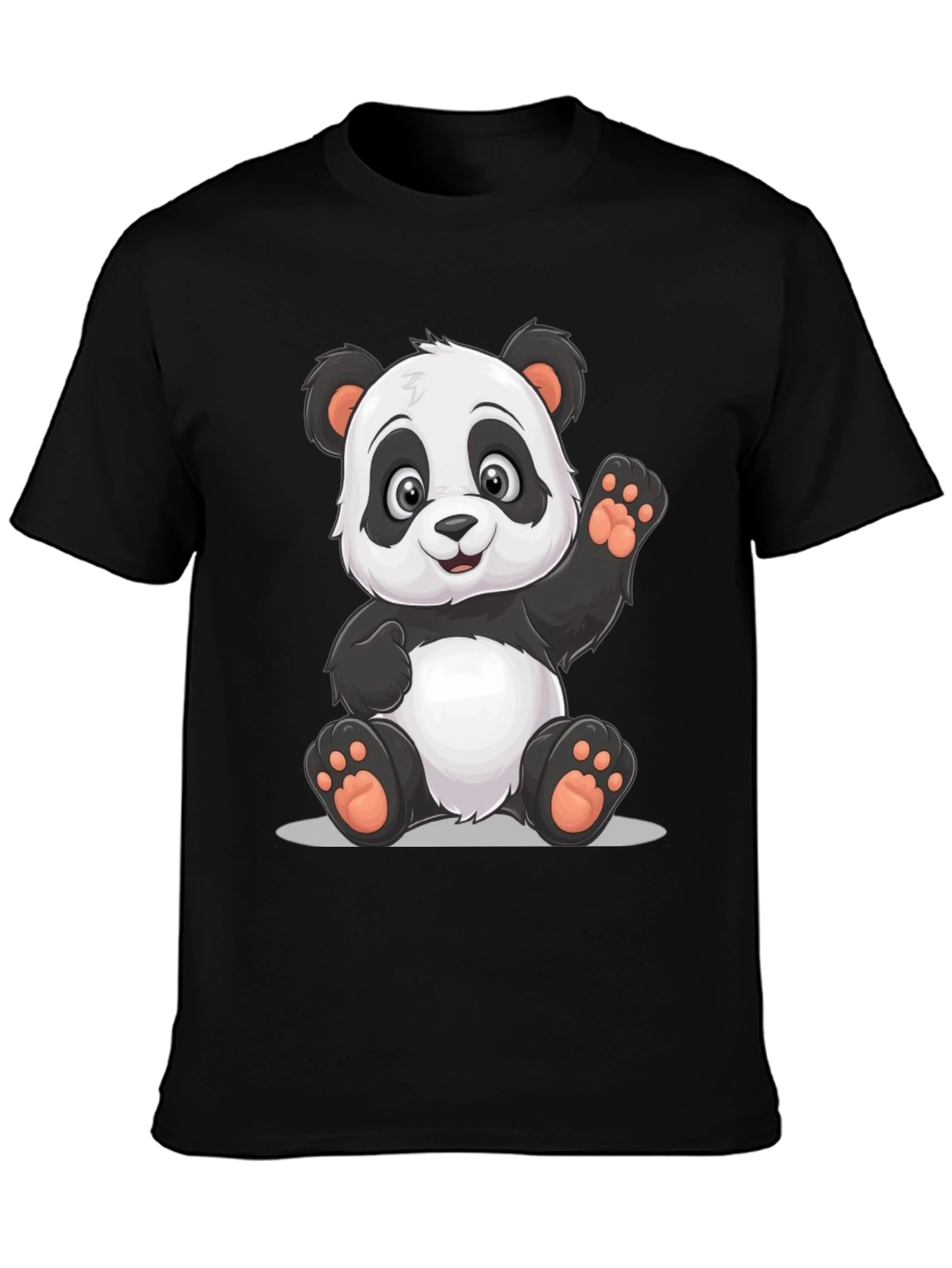 Panda Graphic Tee - Cute Cartoon Bear T-Shirt