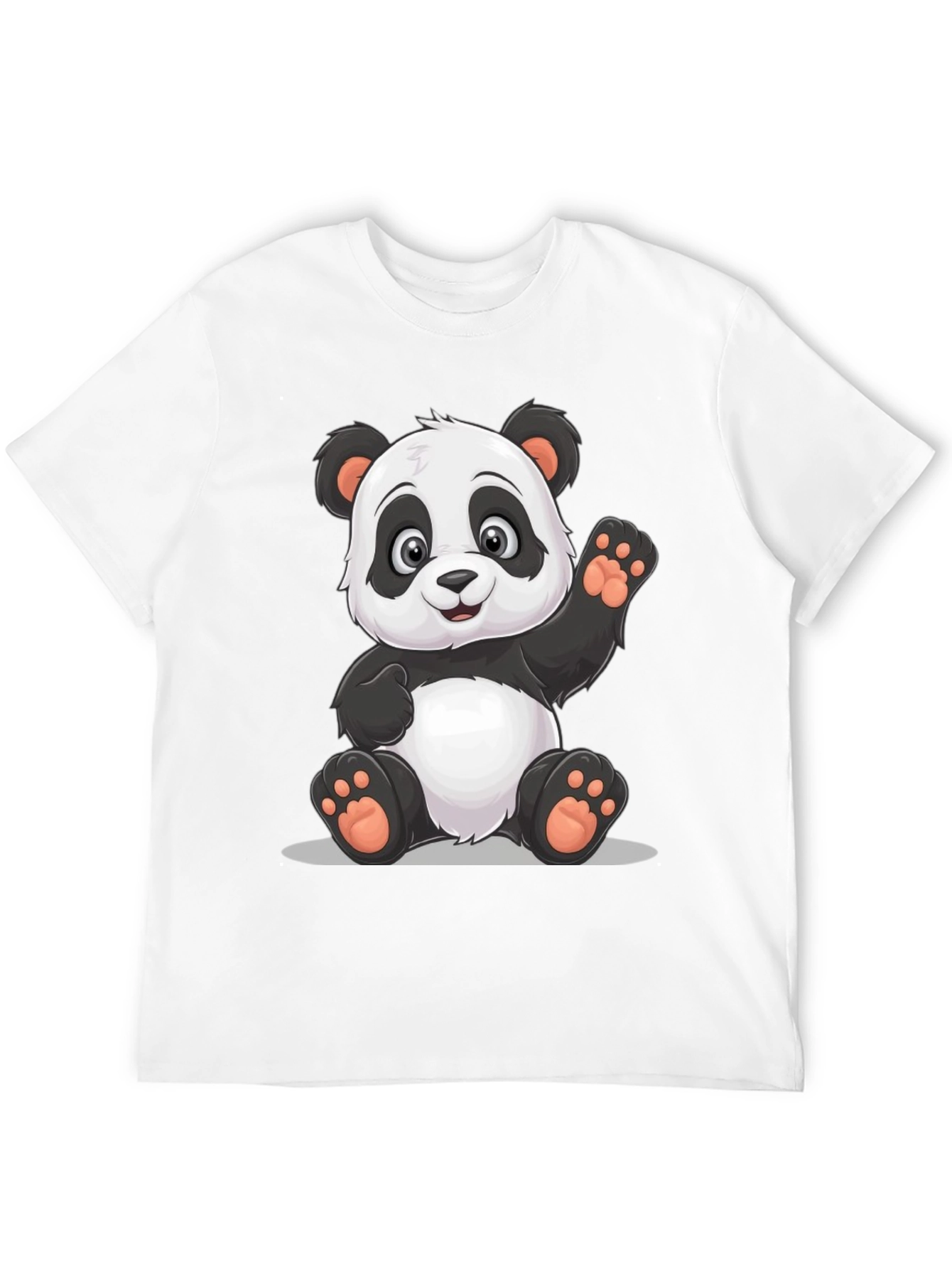 Panda Graphic Tee - Cute Cartoon Bear T-Shirt