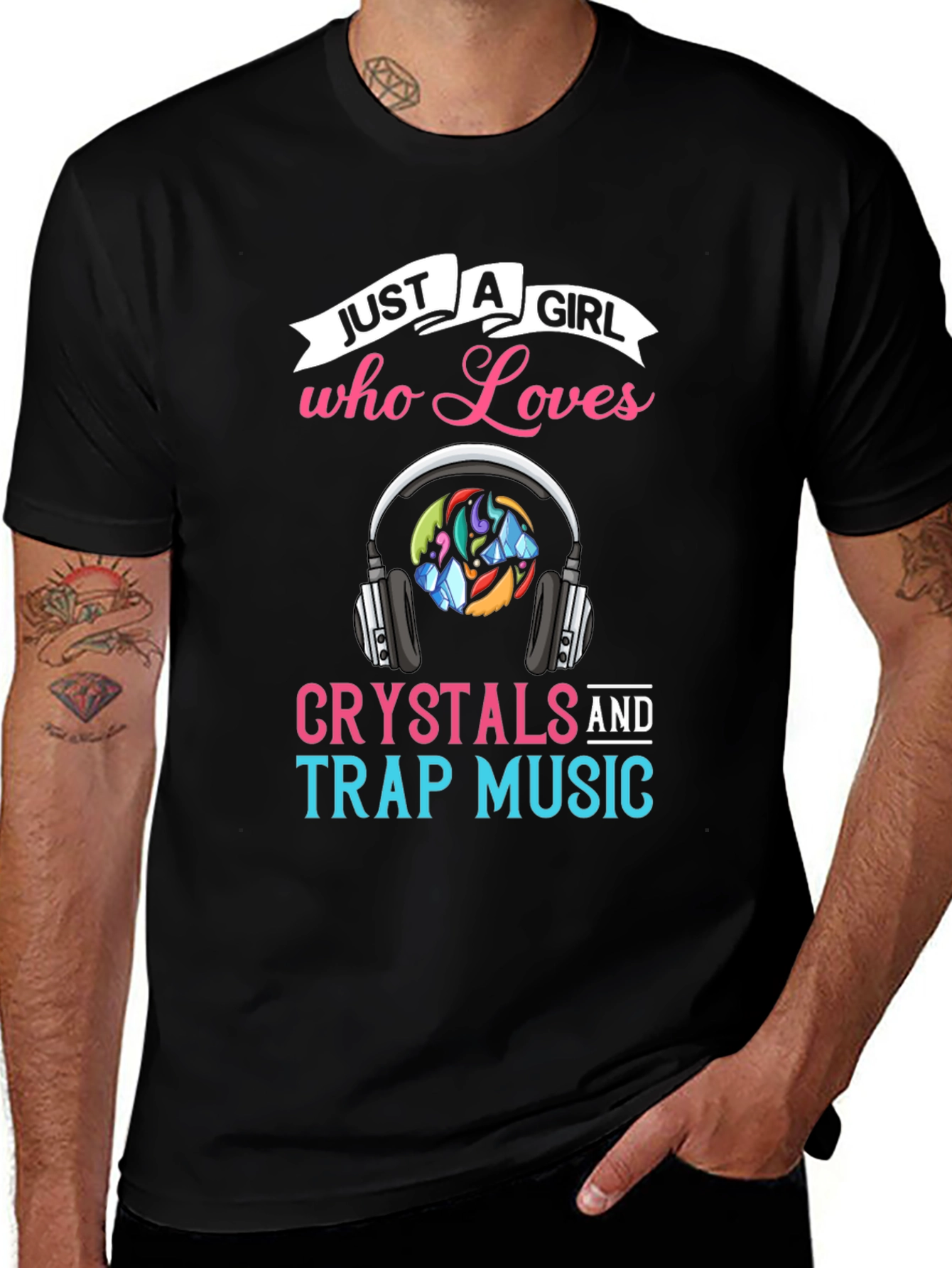 Crystals & Trap Music Girls T-Shirt