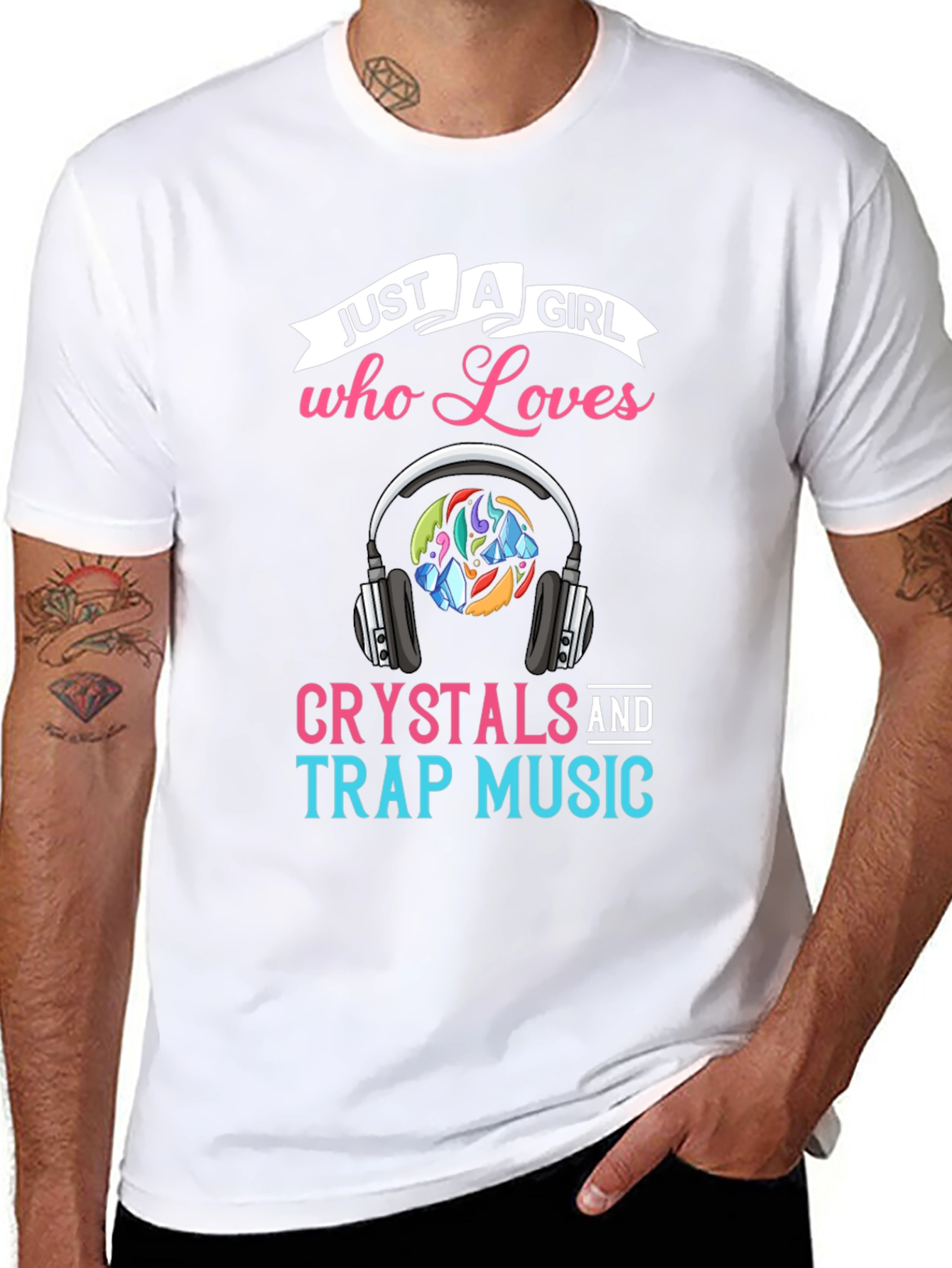 Crystals & Trap Music Girls T-Shirt