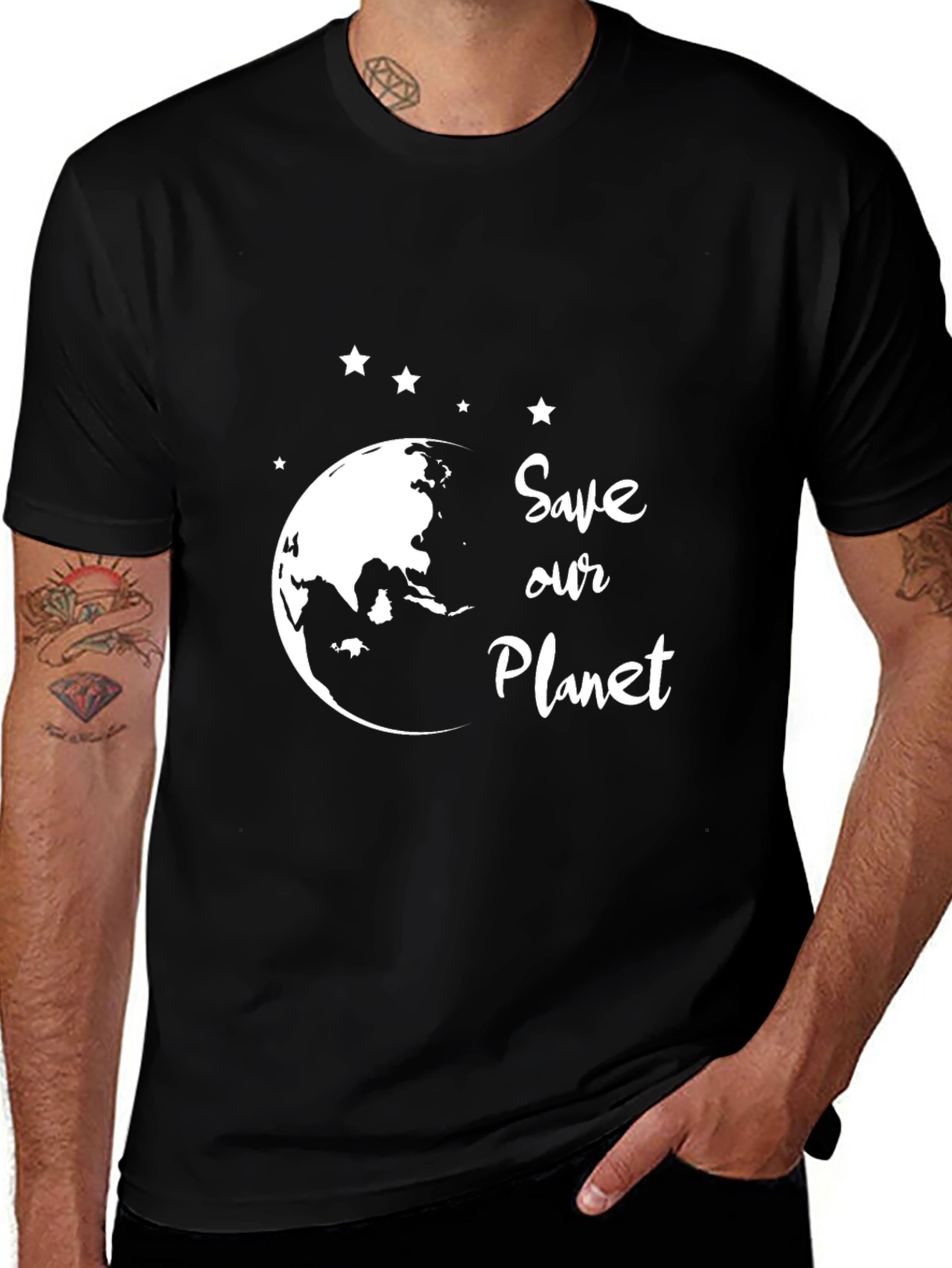 Save Our Planet Earth Graphic Tee
