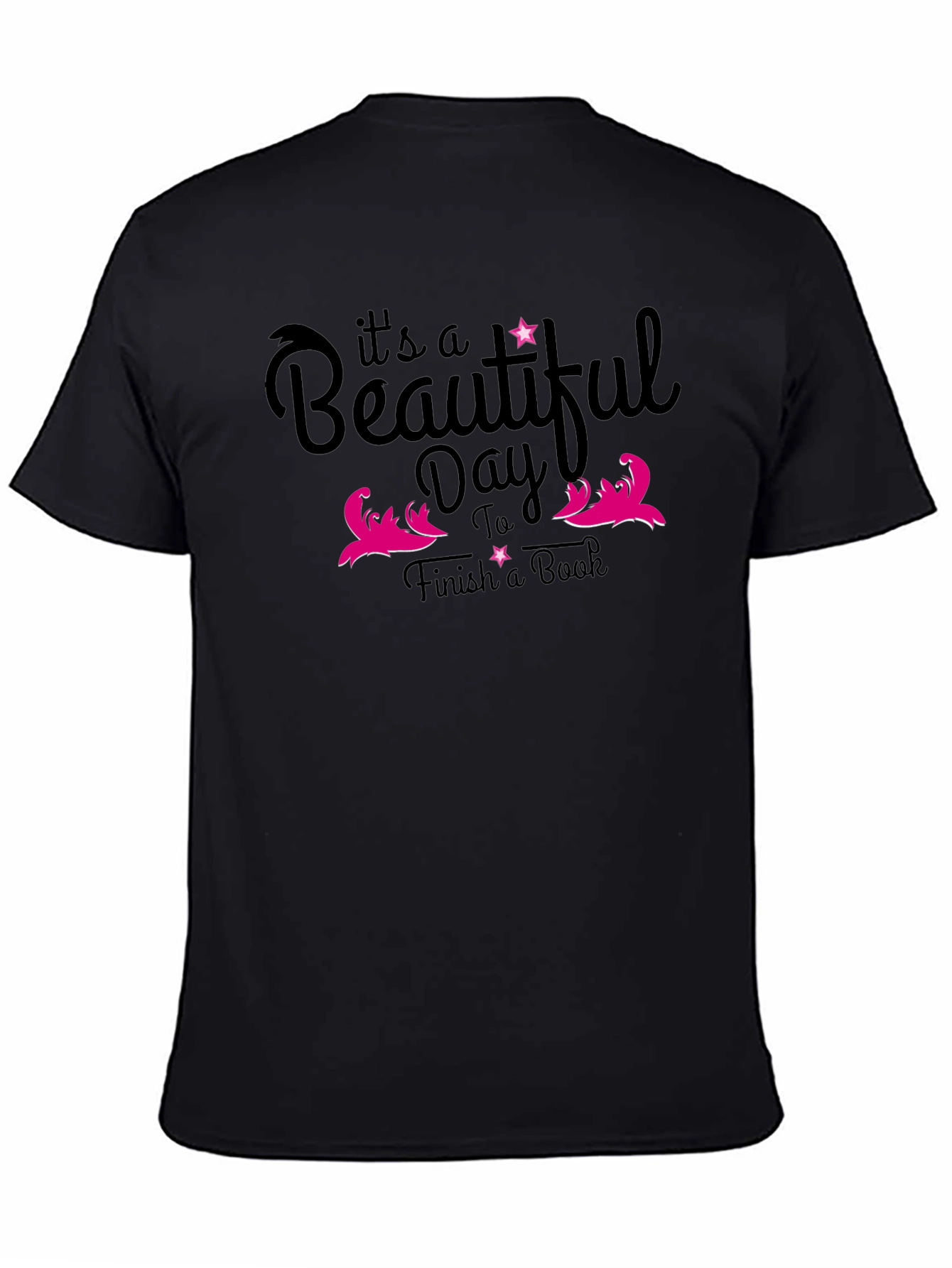 Beautiful Day to Finish Book T-Shirt