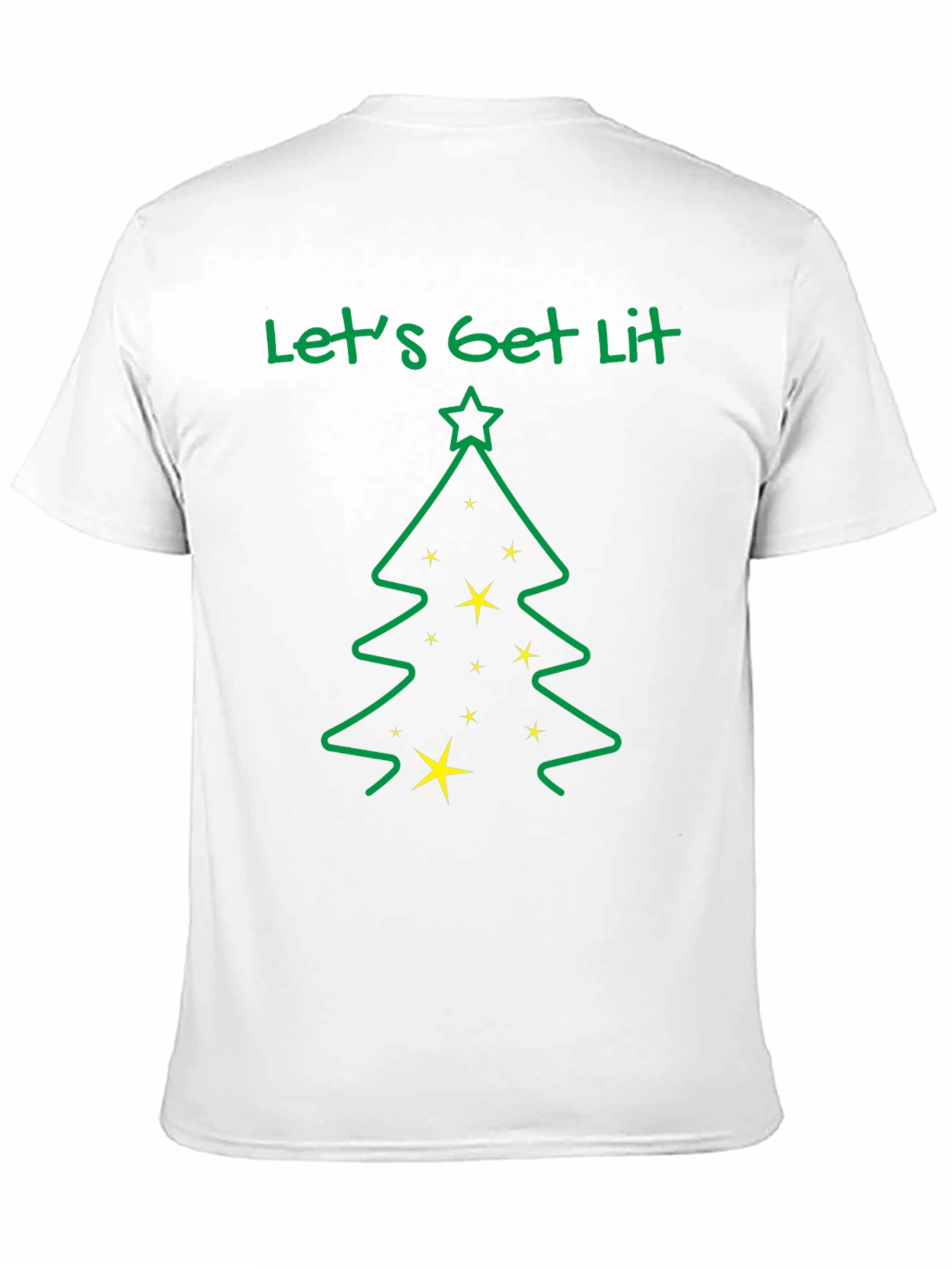 Lets Get Lit Christmas Tree T-Shirt