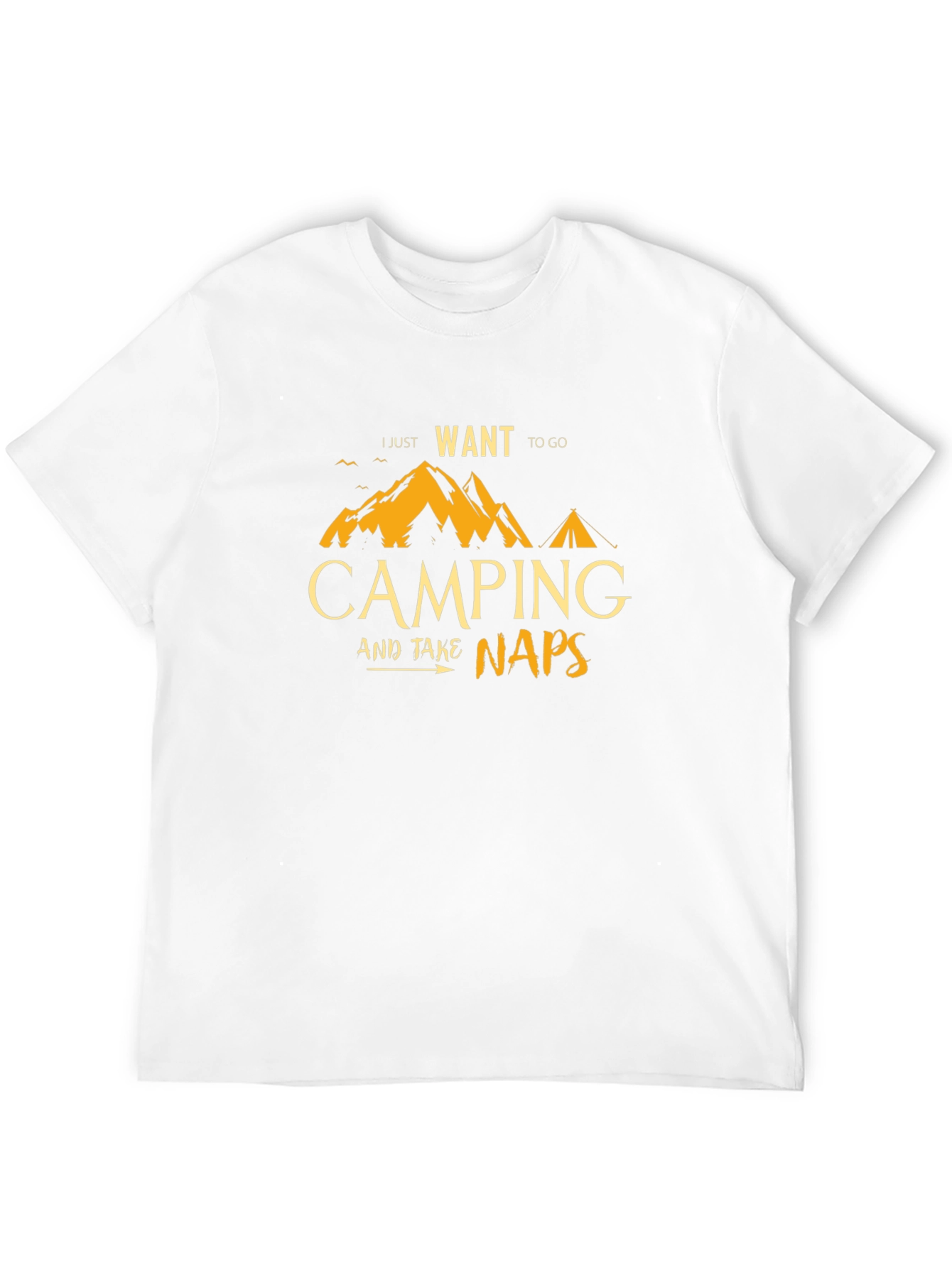 Camping and Naps T-Shirt - Adventure Ready!