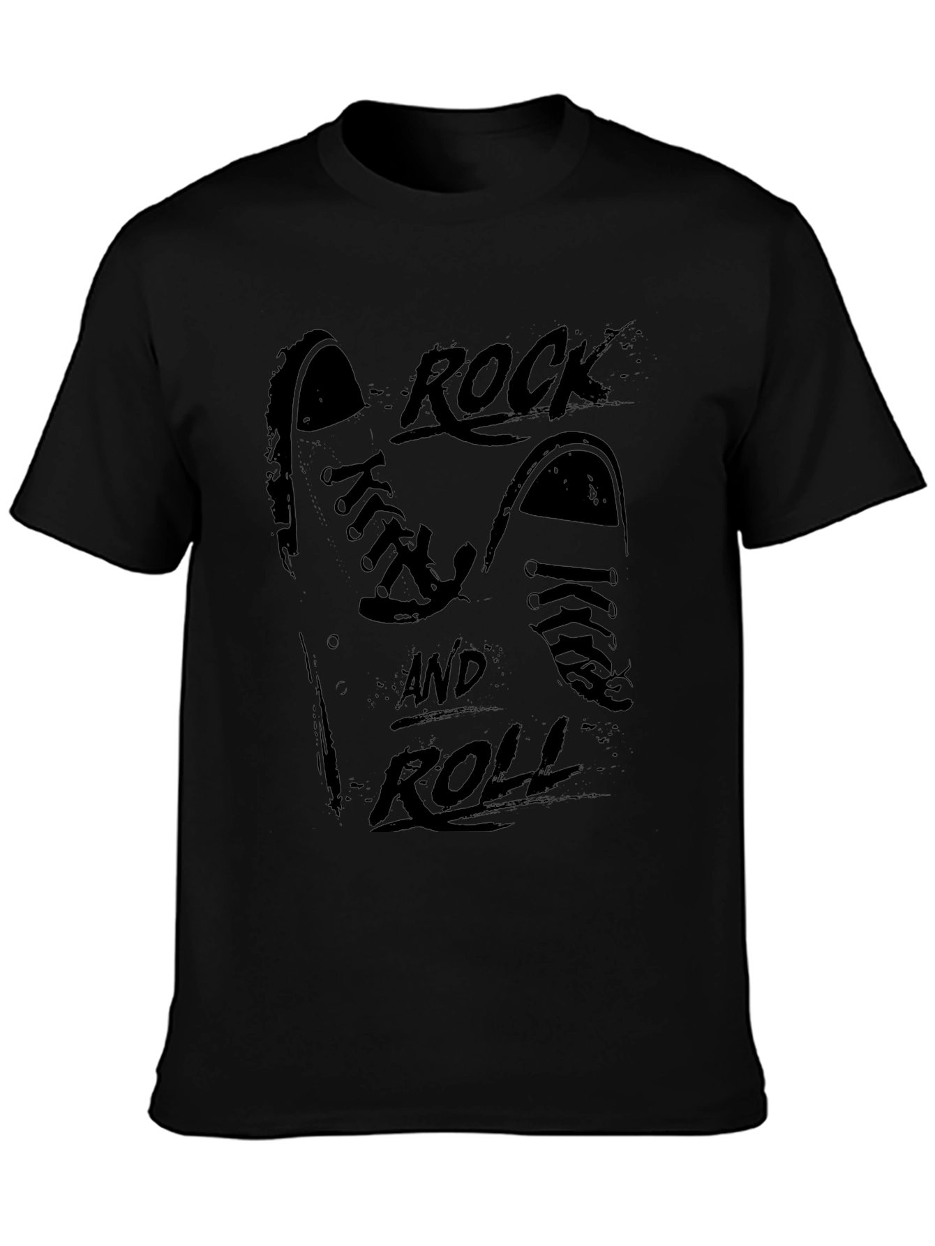 Rock and Roll Graphic T-Shirt