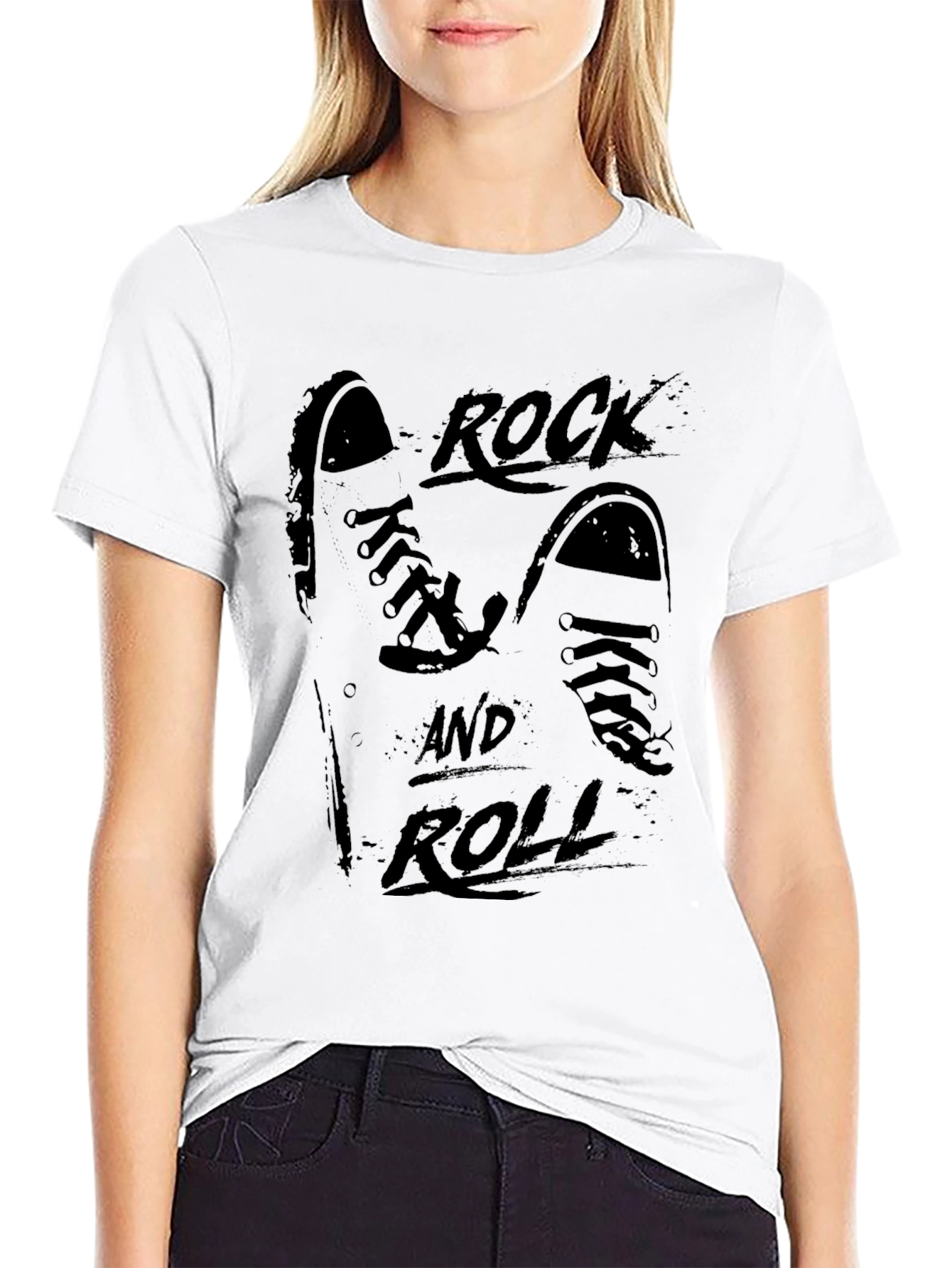 Rock and Roll Graphic T-Shirt