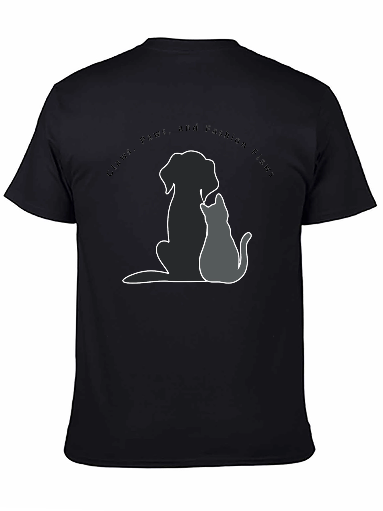 Claws Paws and Fashion Flaws T-Shirt