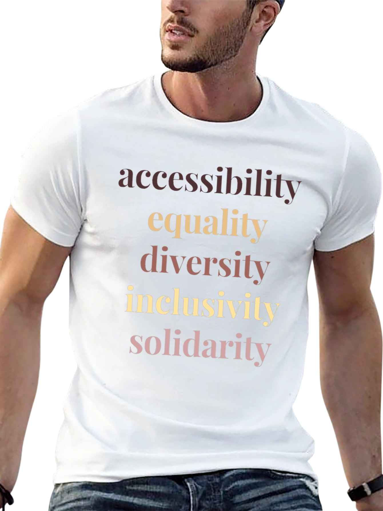 Equality Diversity Inclusivity Graphic T-Shirt