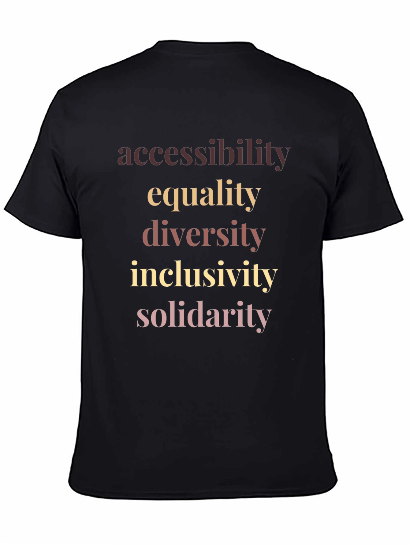 Equality Diversity Inclusivity Graphic T-Shirt