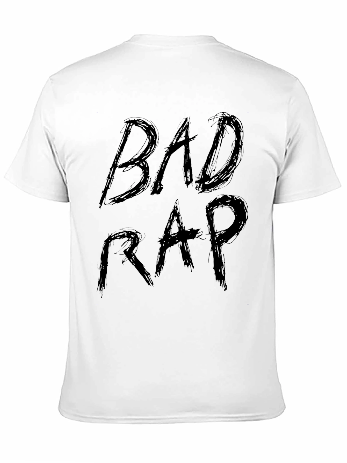 Bad Rap Graphic Print T-Shirt