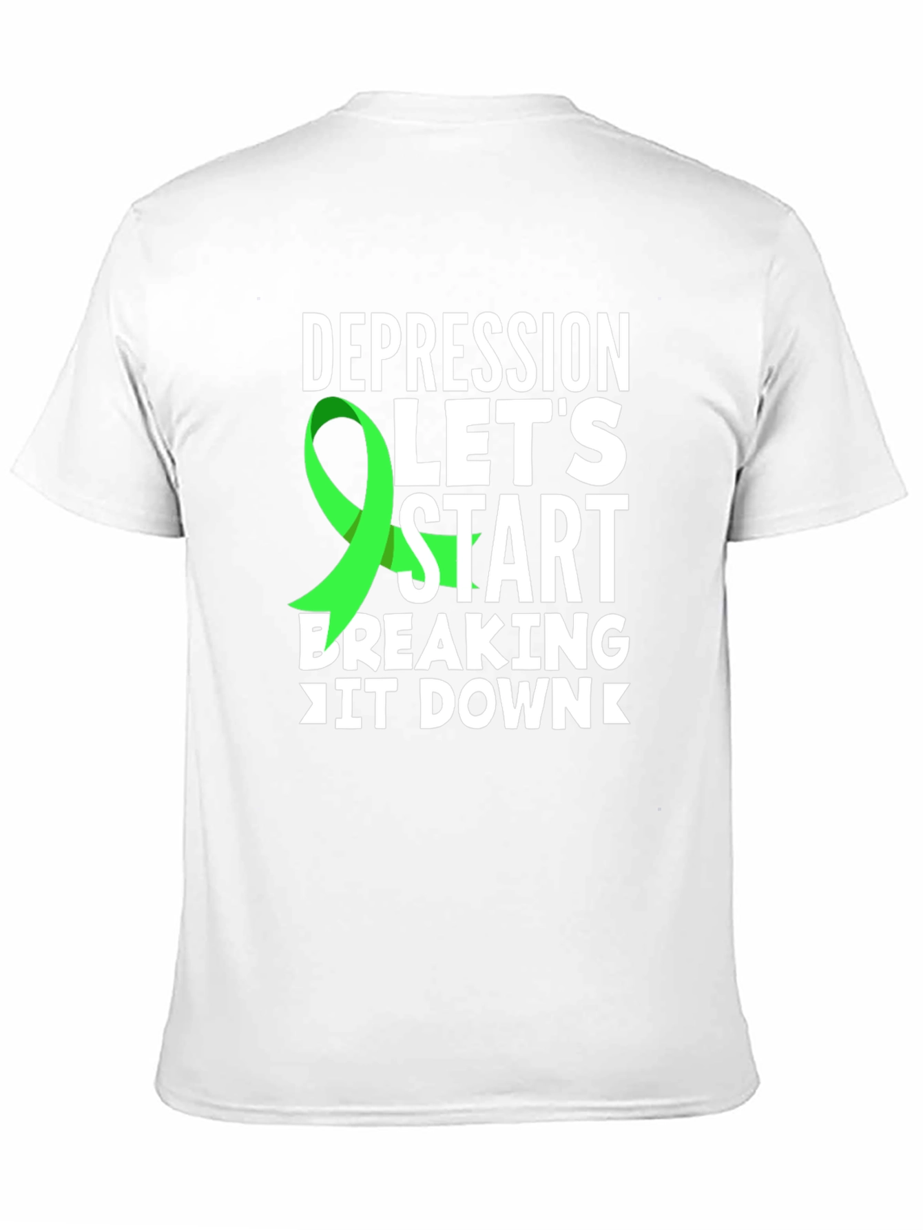 Depression Awareness Ribbon T-Shirt