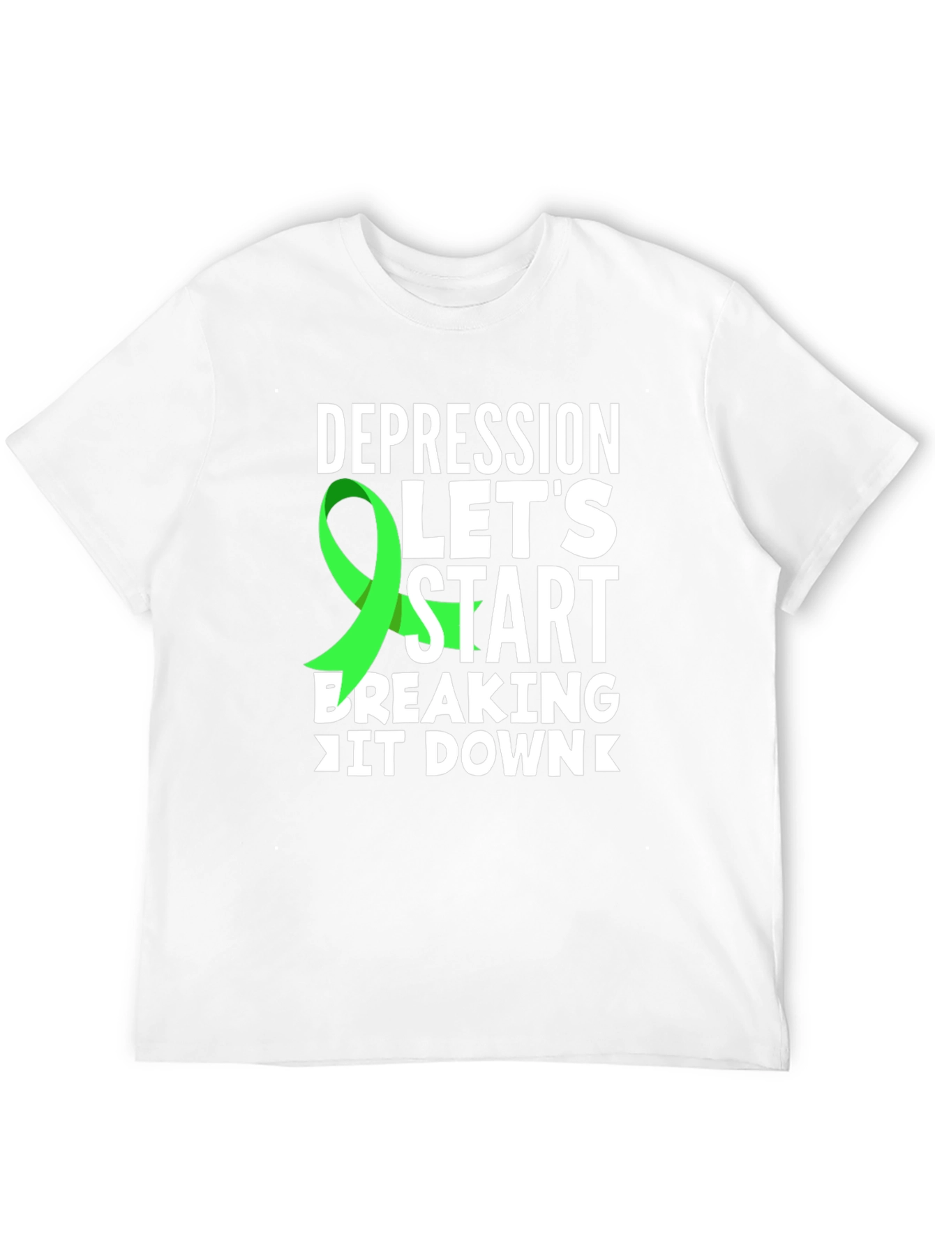 Depression Awareness Ribbon T-Shirt