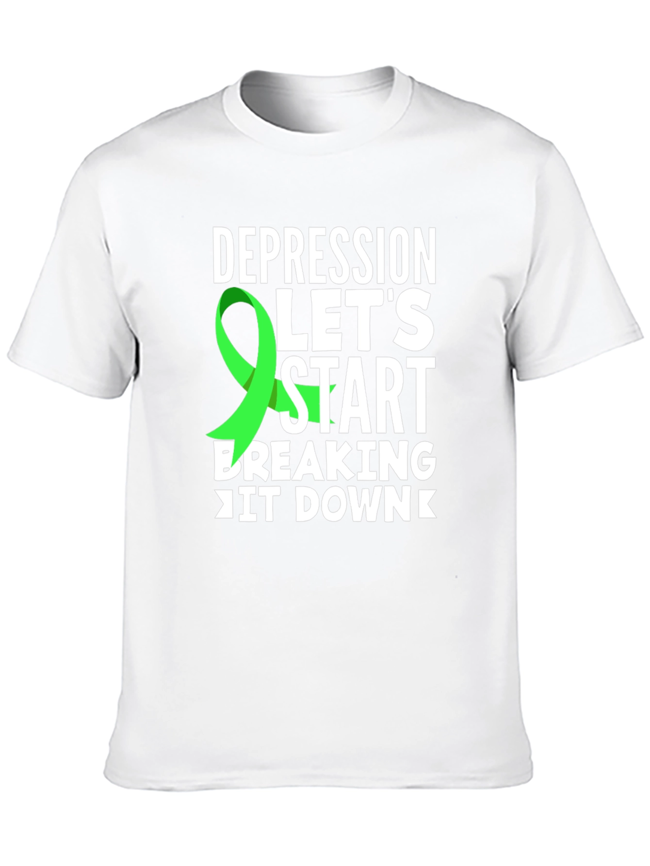 Depression Awareness Ribbon T-Shirt