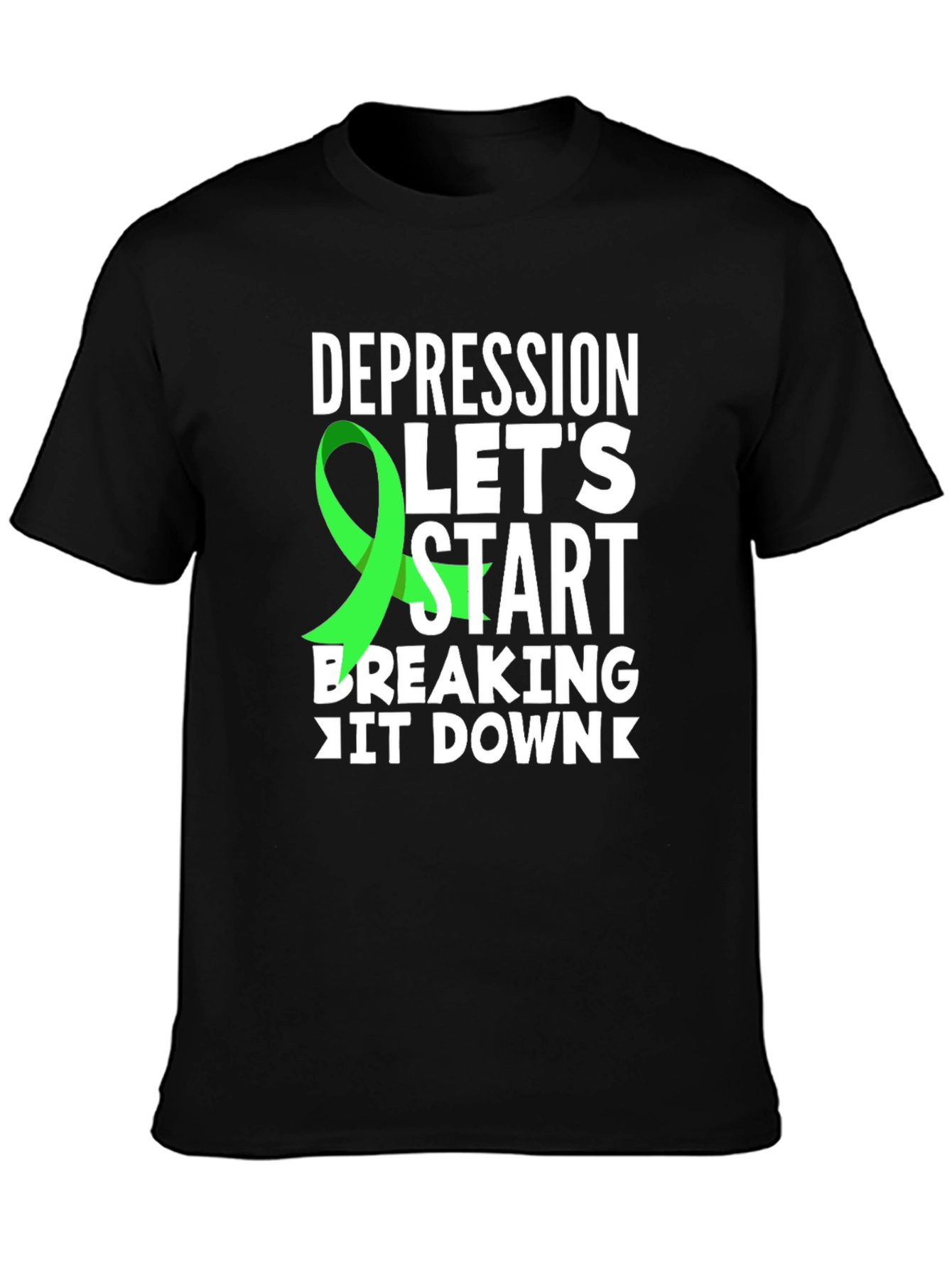 Depression Awareness Ribbon T-Shirt