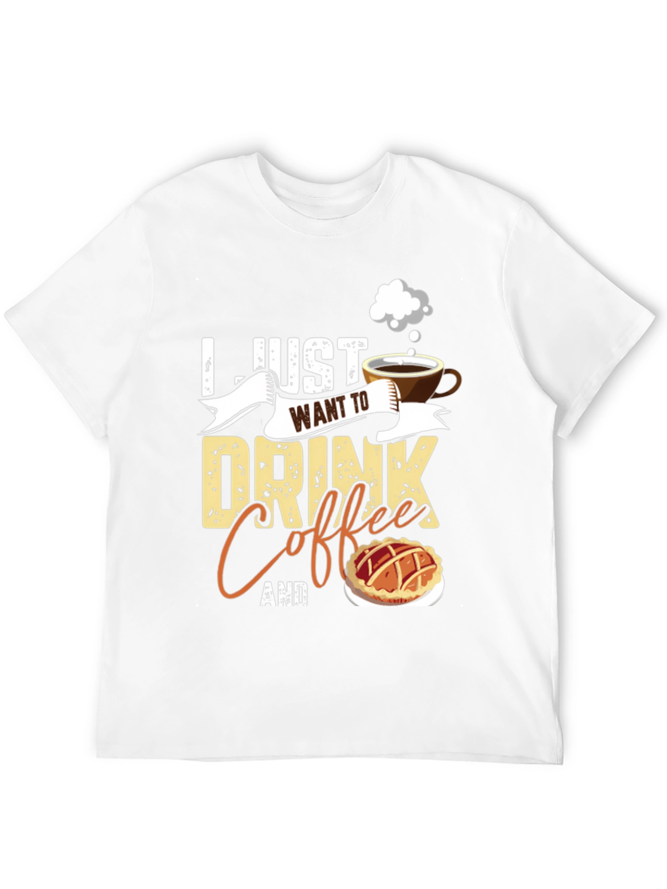 Coffee and Pie Black T-Shirt