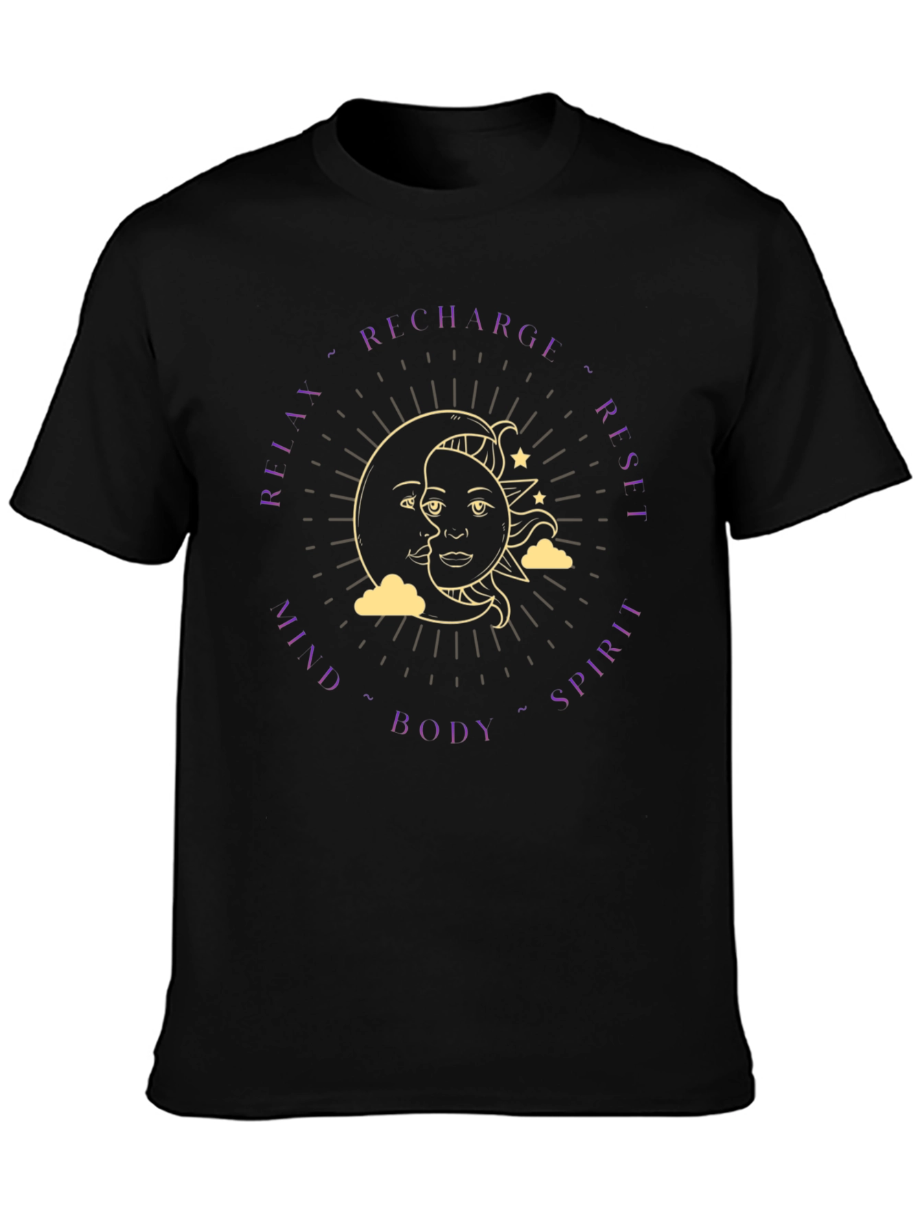 Recharge Mind Body Spirit Graphic Tee