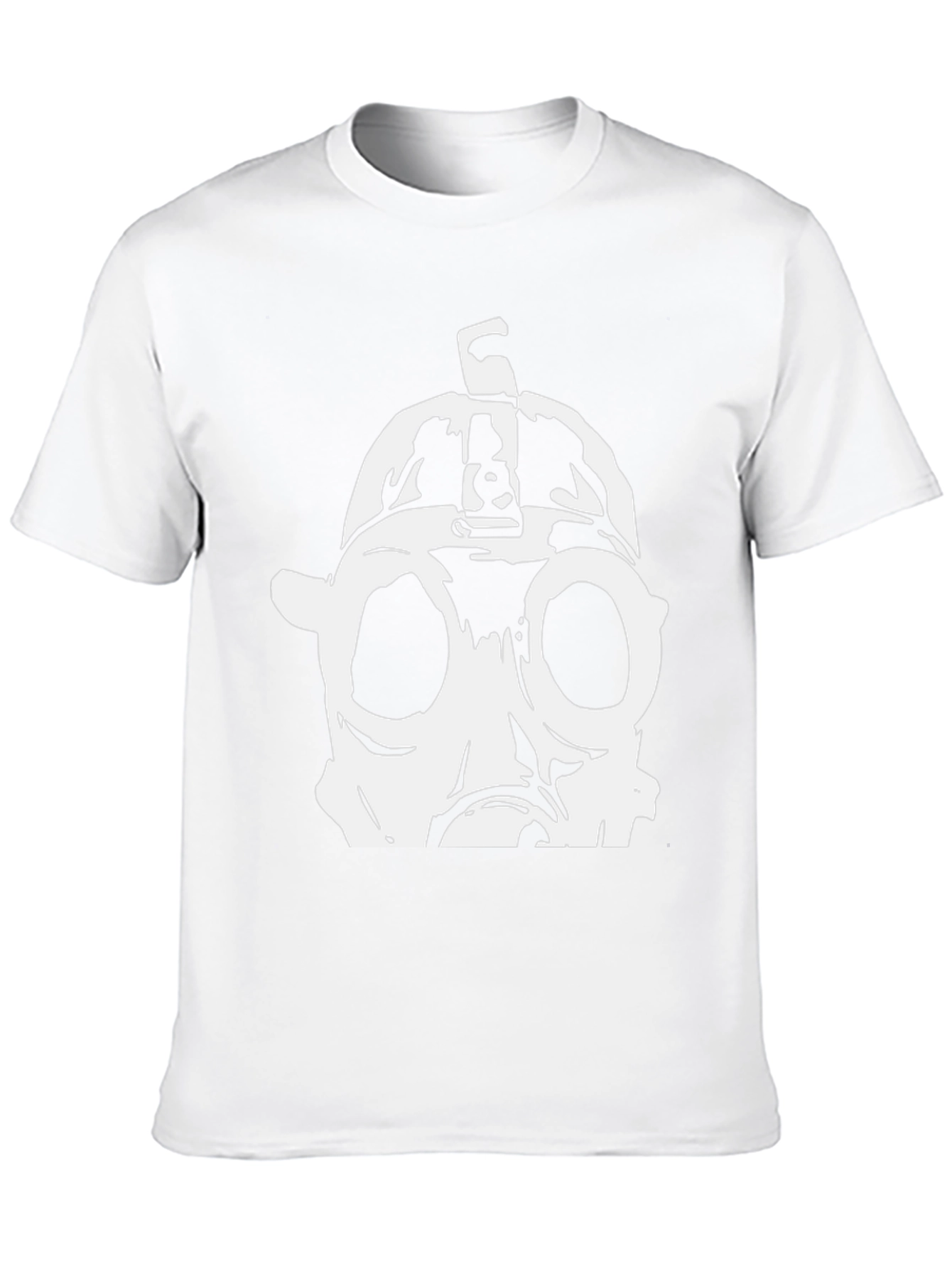 Gas Mask Graphic Black T-Shirt