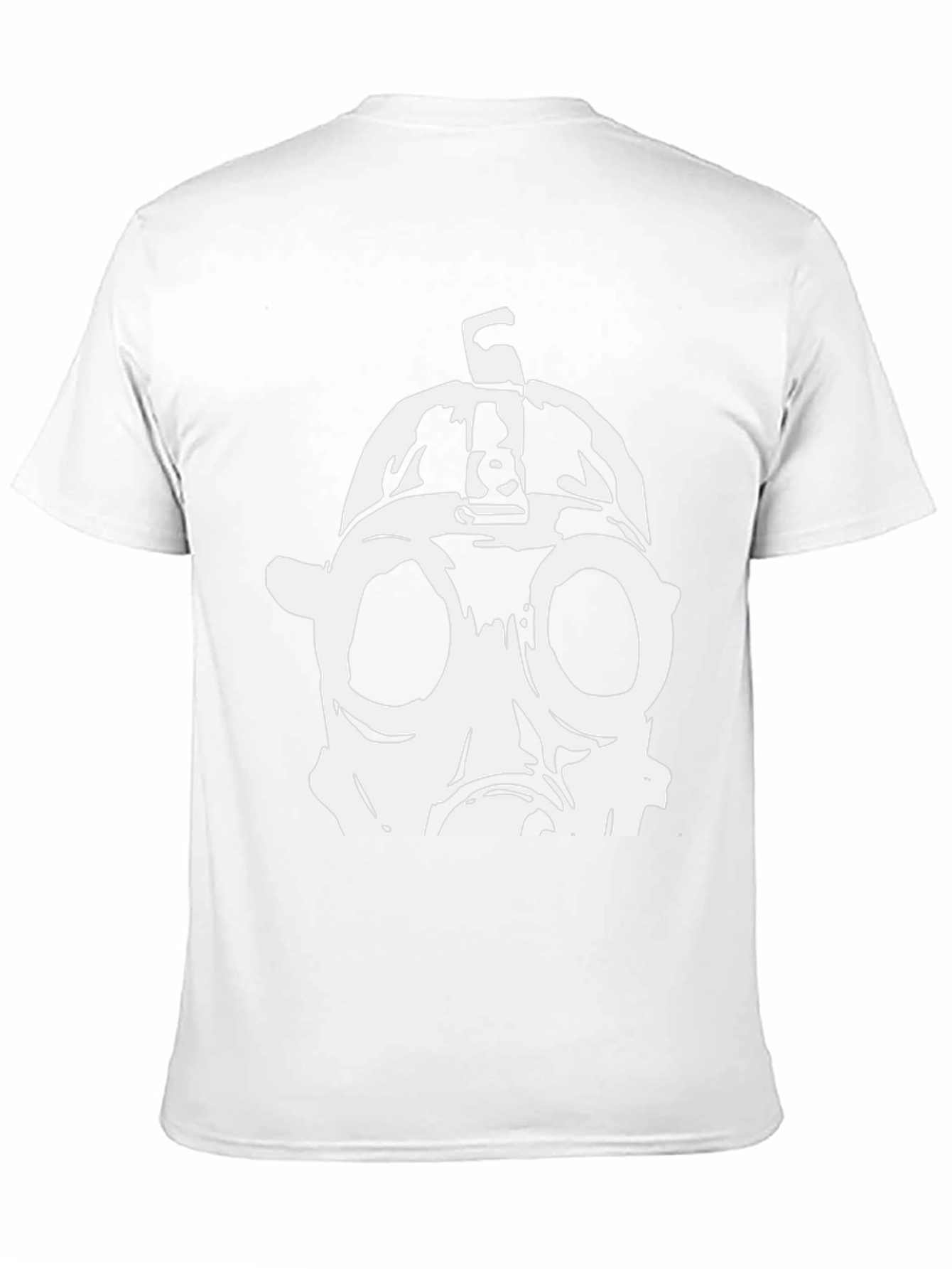Gas Mask Graphic Black T-Shirt