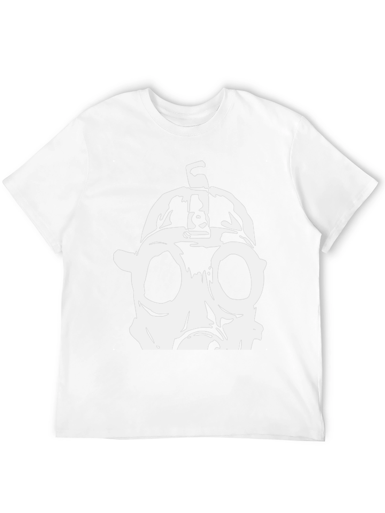 Gas Mask Graphic Black T-Shirt