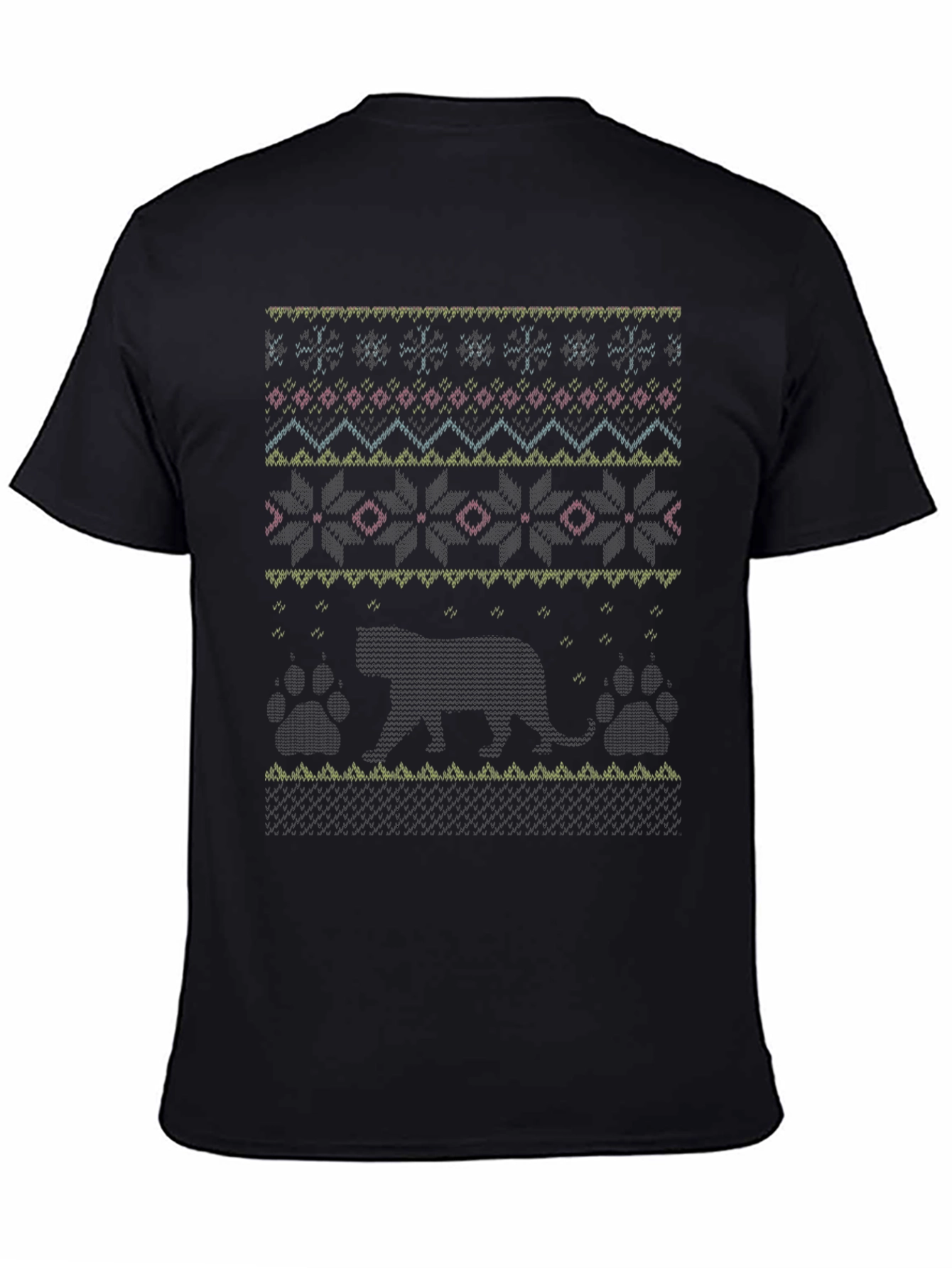 Otter Ugly Christmas Sweater T-Shirt