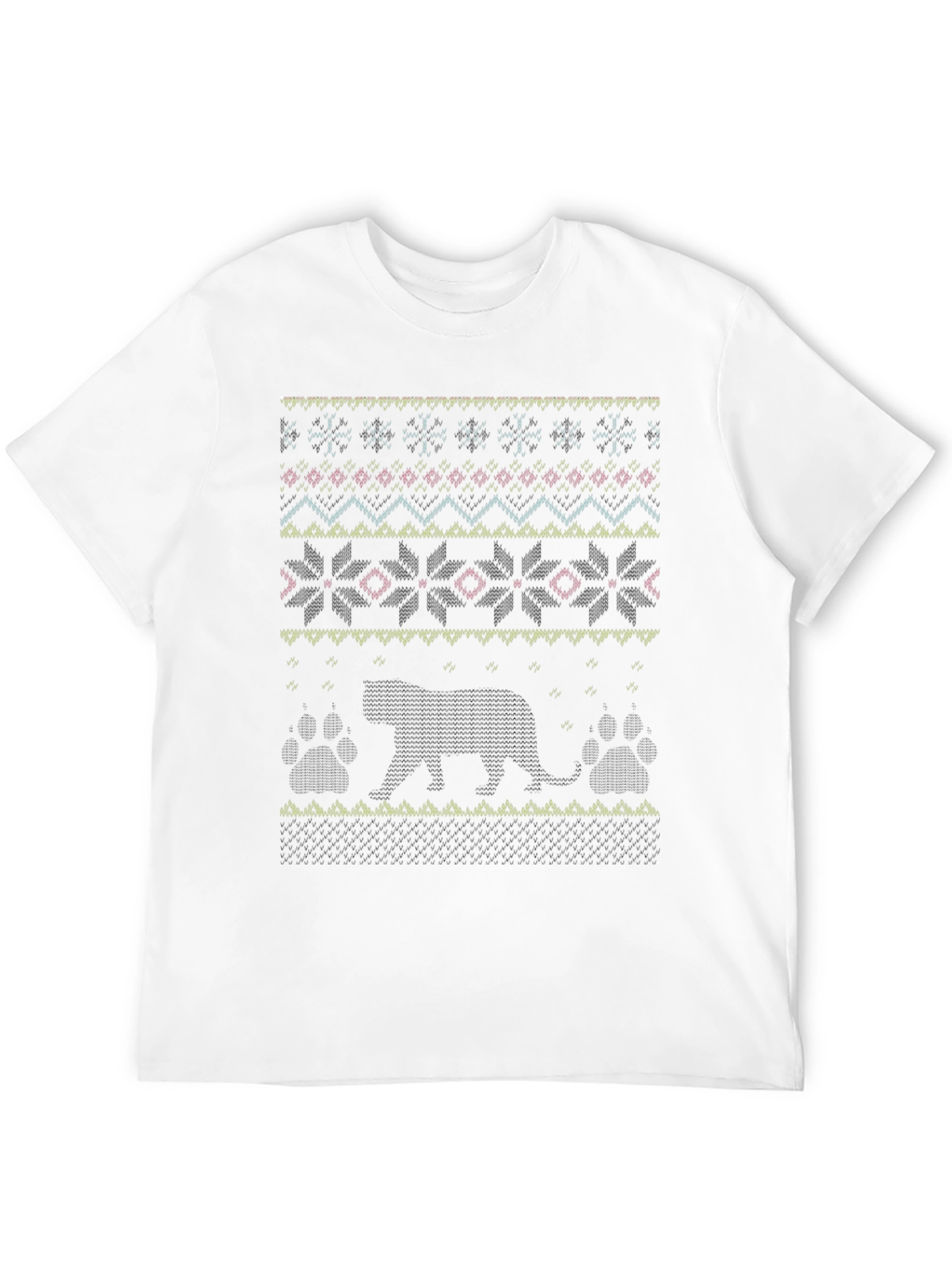 Otter Ugly Christmas Sweater T-Shirt