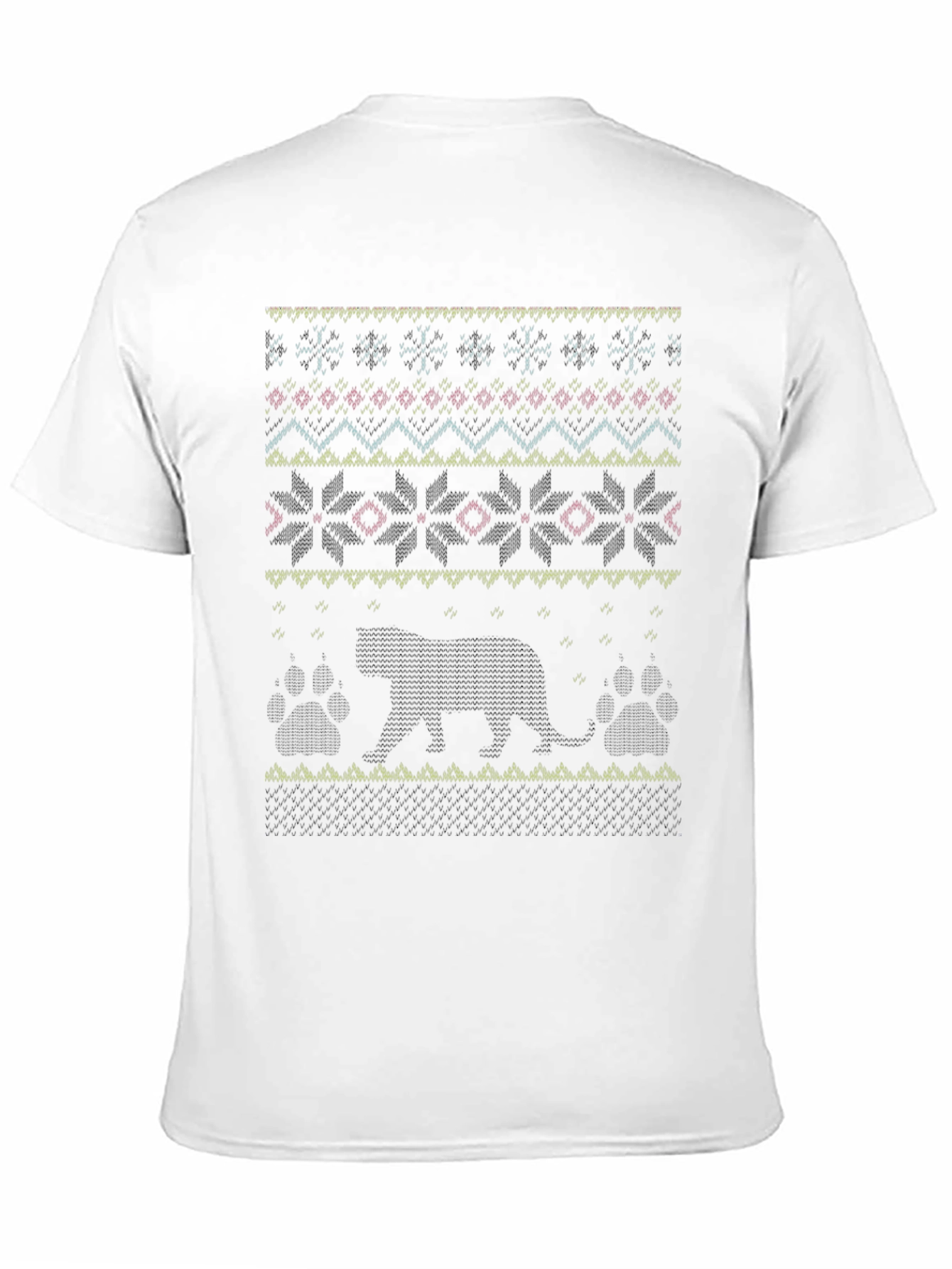 Otter Ugly Christmas Sweater T-Shirt