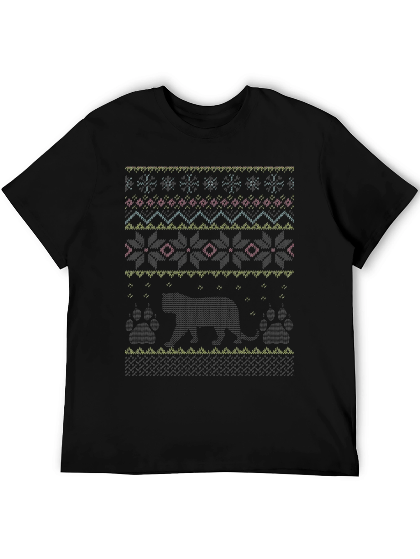 Otter Ugly Christmas Sweater T-Shirt