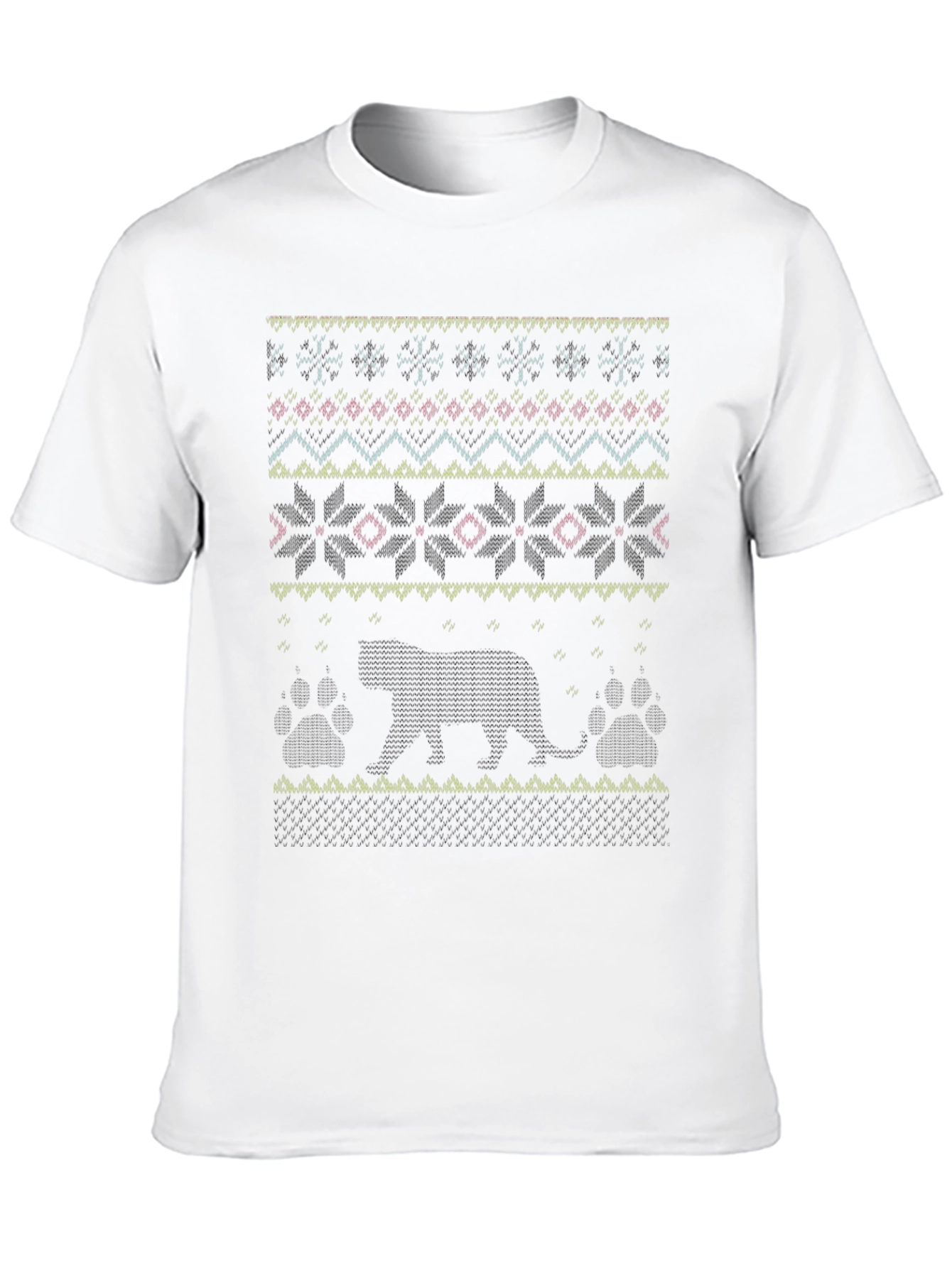 Otter Ugly Christmas Sweater T-Shirt