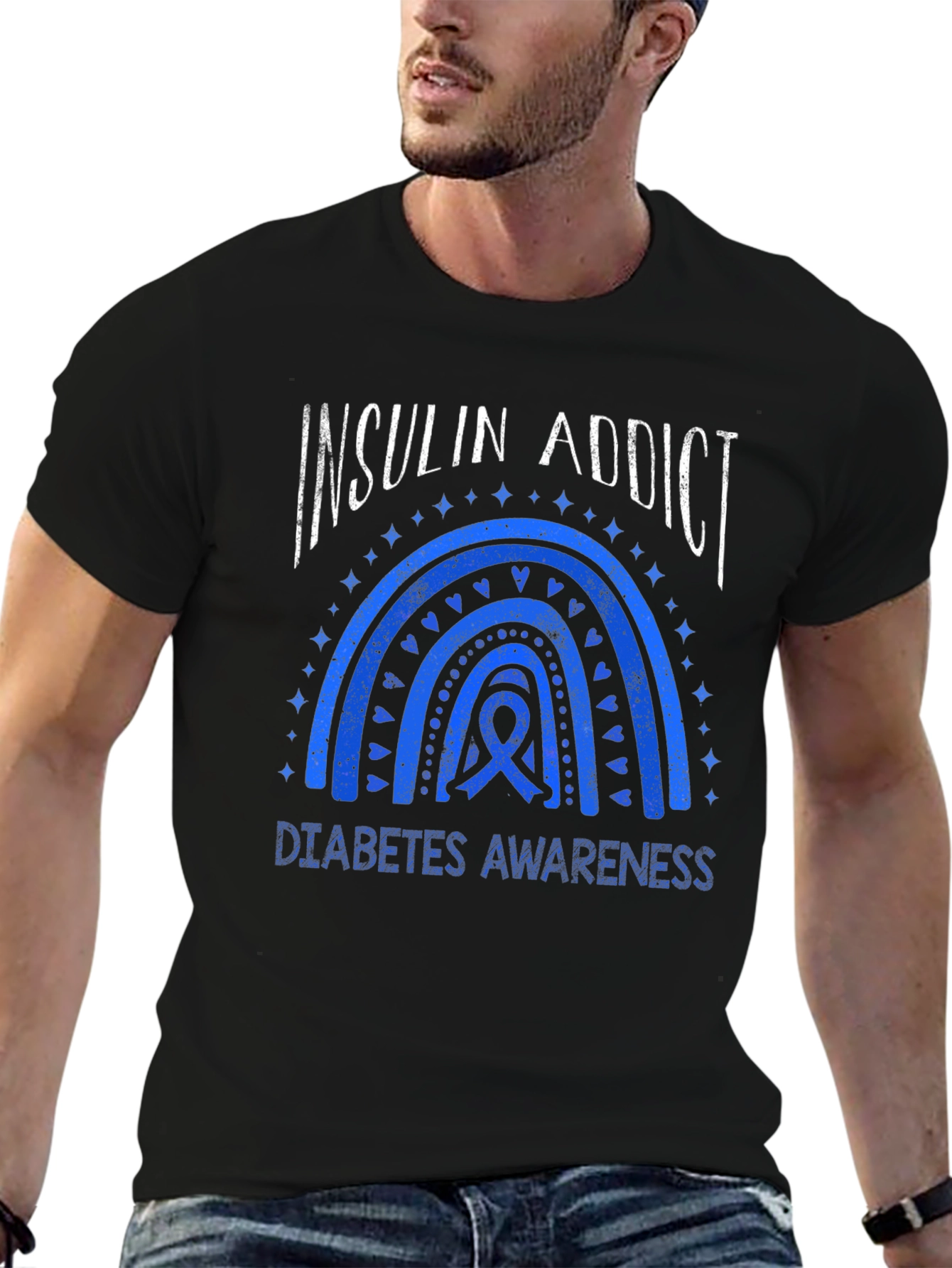 Insulin Addict Diabetes Awareness T-Shirt