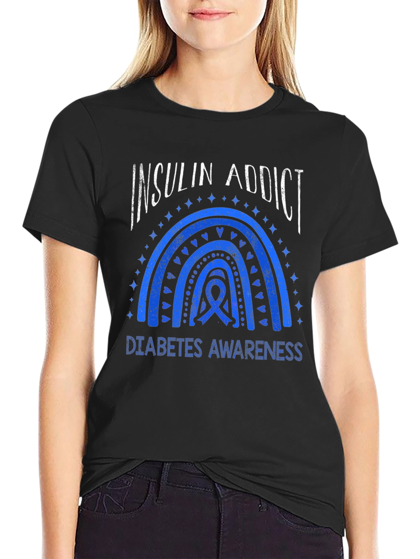 Insulin Addict Diabetes Awareness T-Shirt