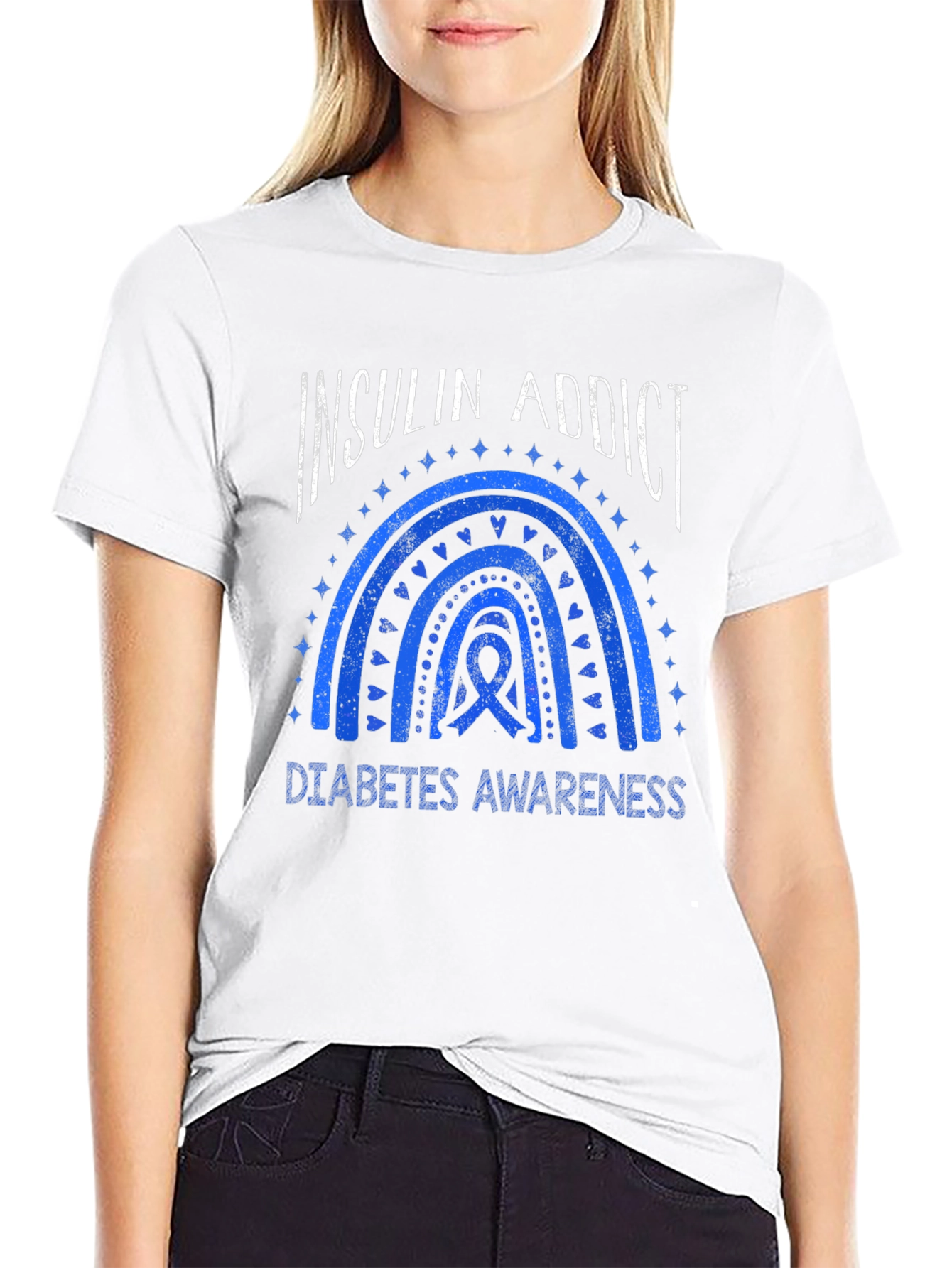 Insulin Addict Diabetes Awareness T-Shirt