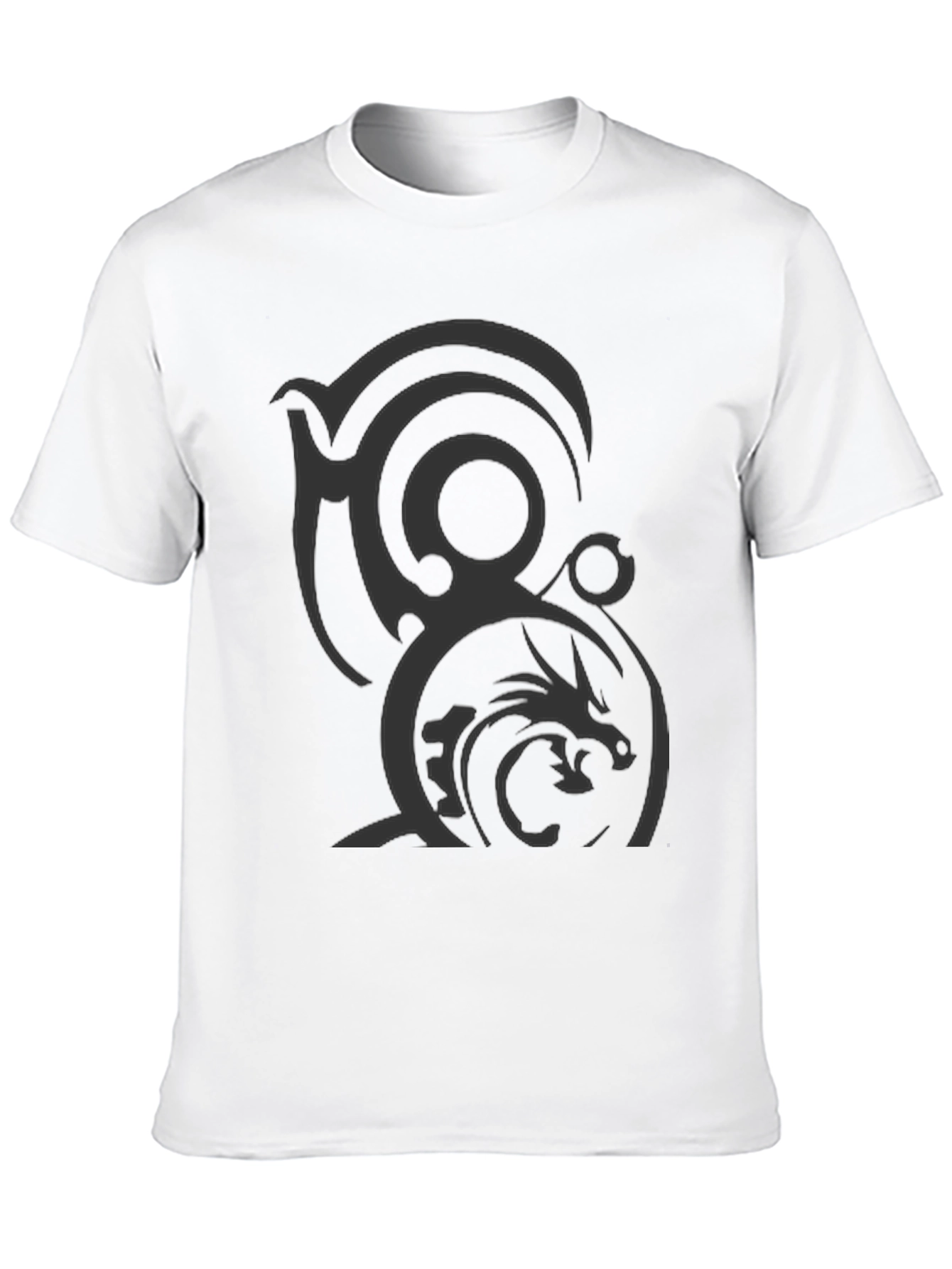 Dragon Crest Black T-Shirt - Graphic Tee