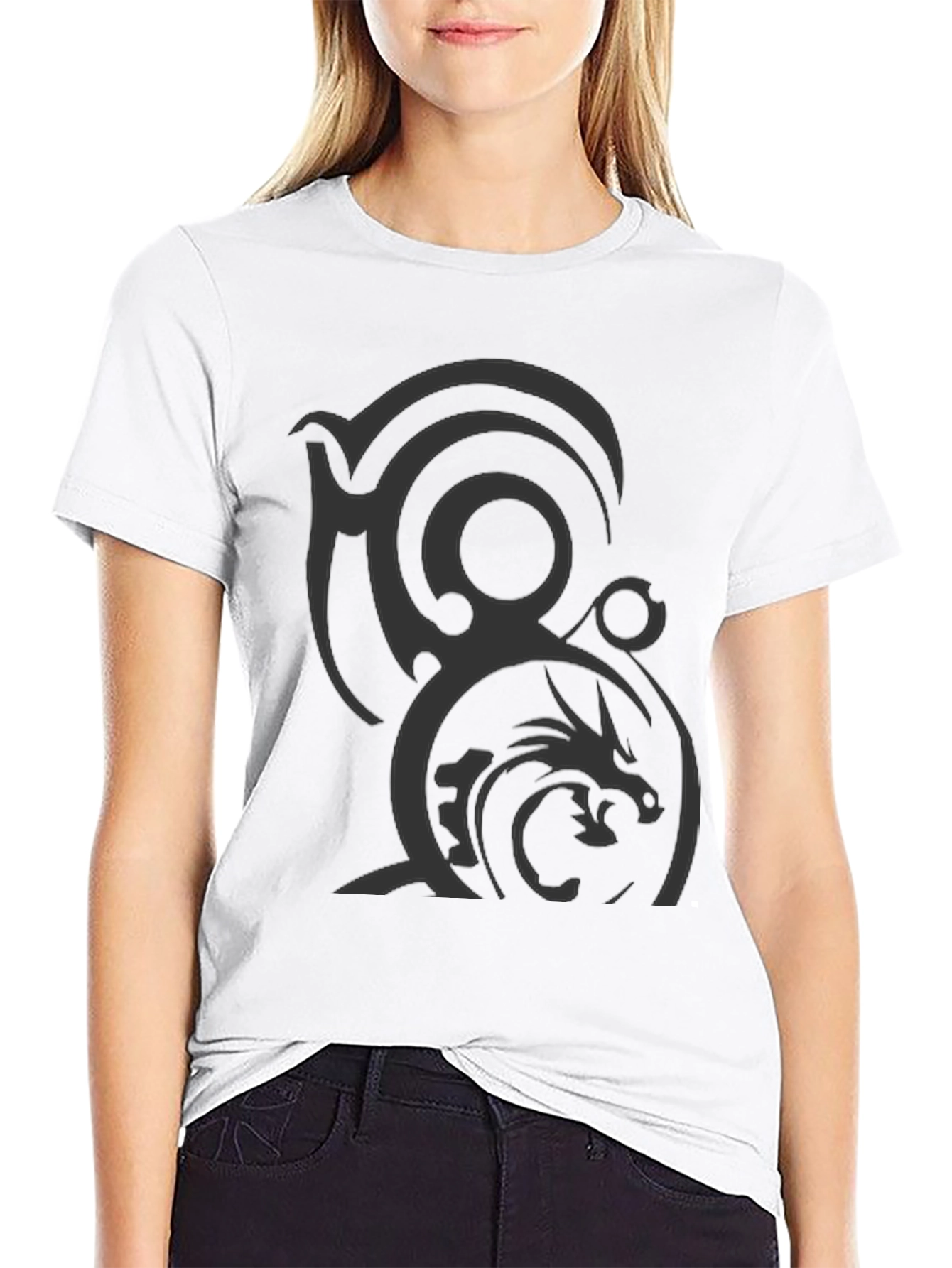 Dragon Crest Black T-Shirt - Graphic Tee