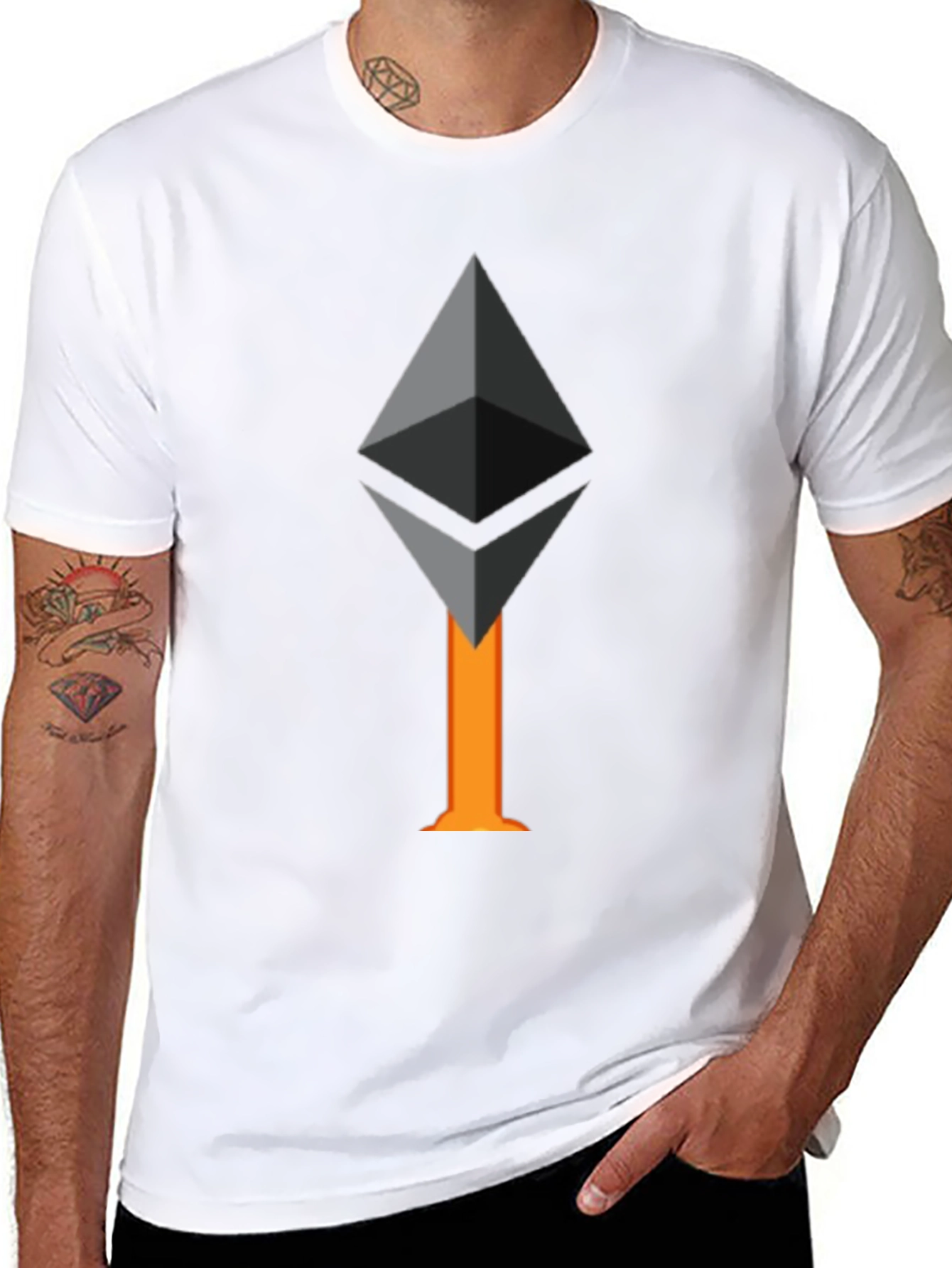 Ethereum Crypto Black T-Shirt
