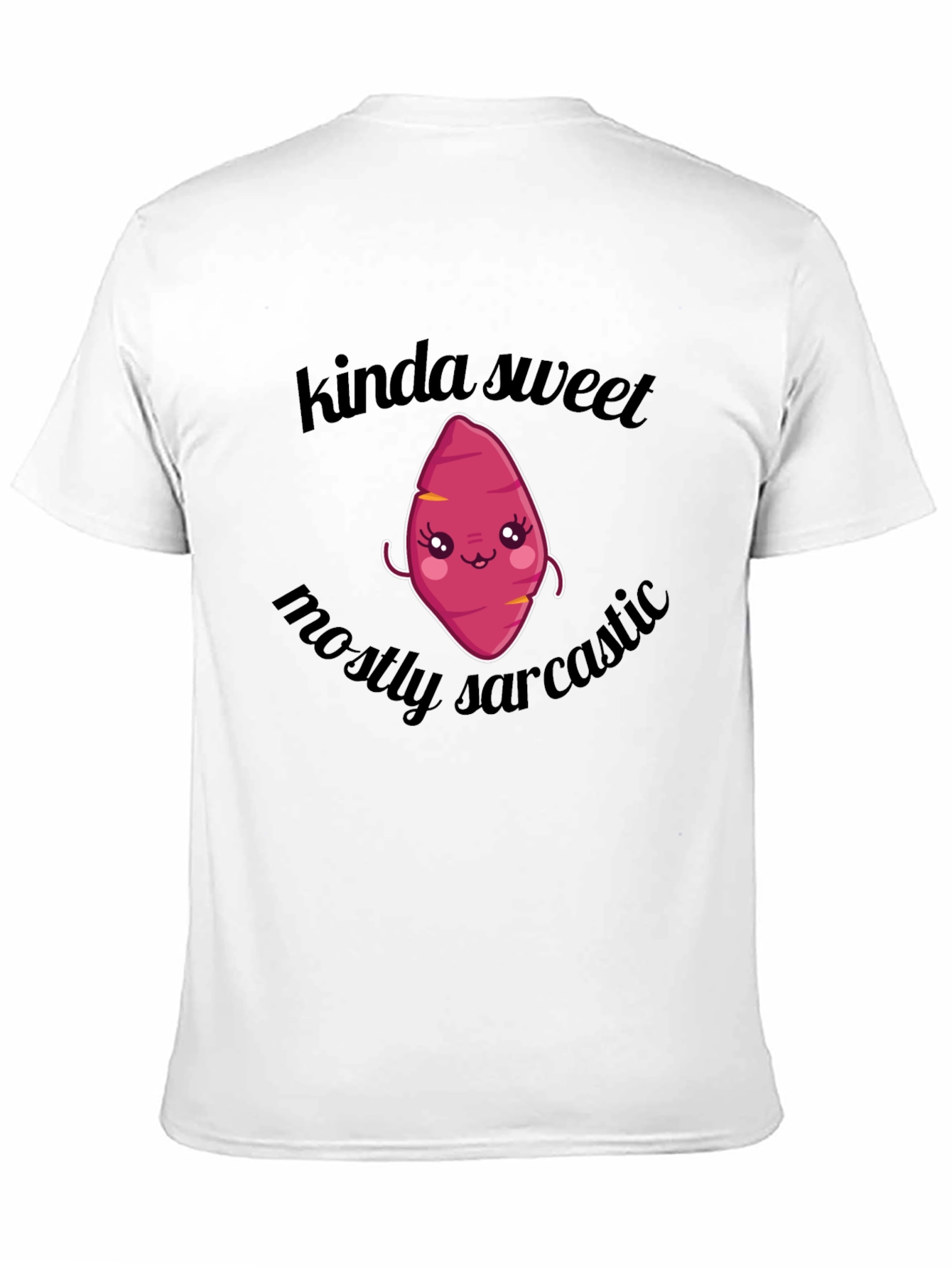 Kinda Sweet Mostly Sarcastic Cute Sweet Potato T-Shirt